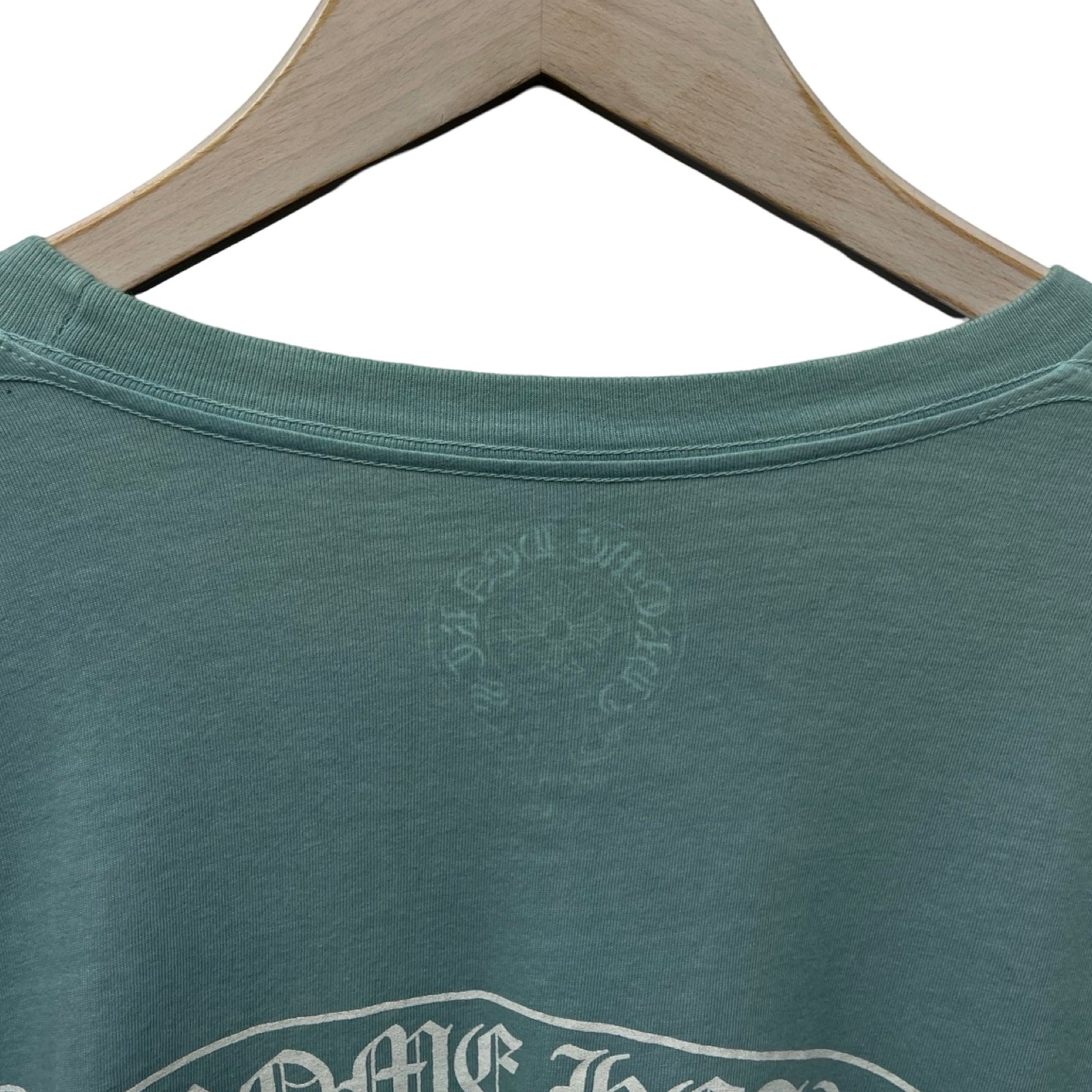 CHROME HEARTS St. Barth Limited Scroll Label Logo Long Sleeve Tee Size L