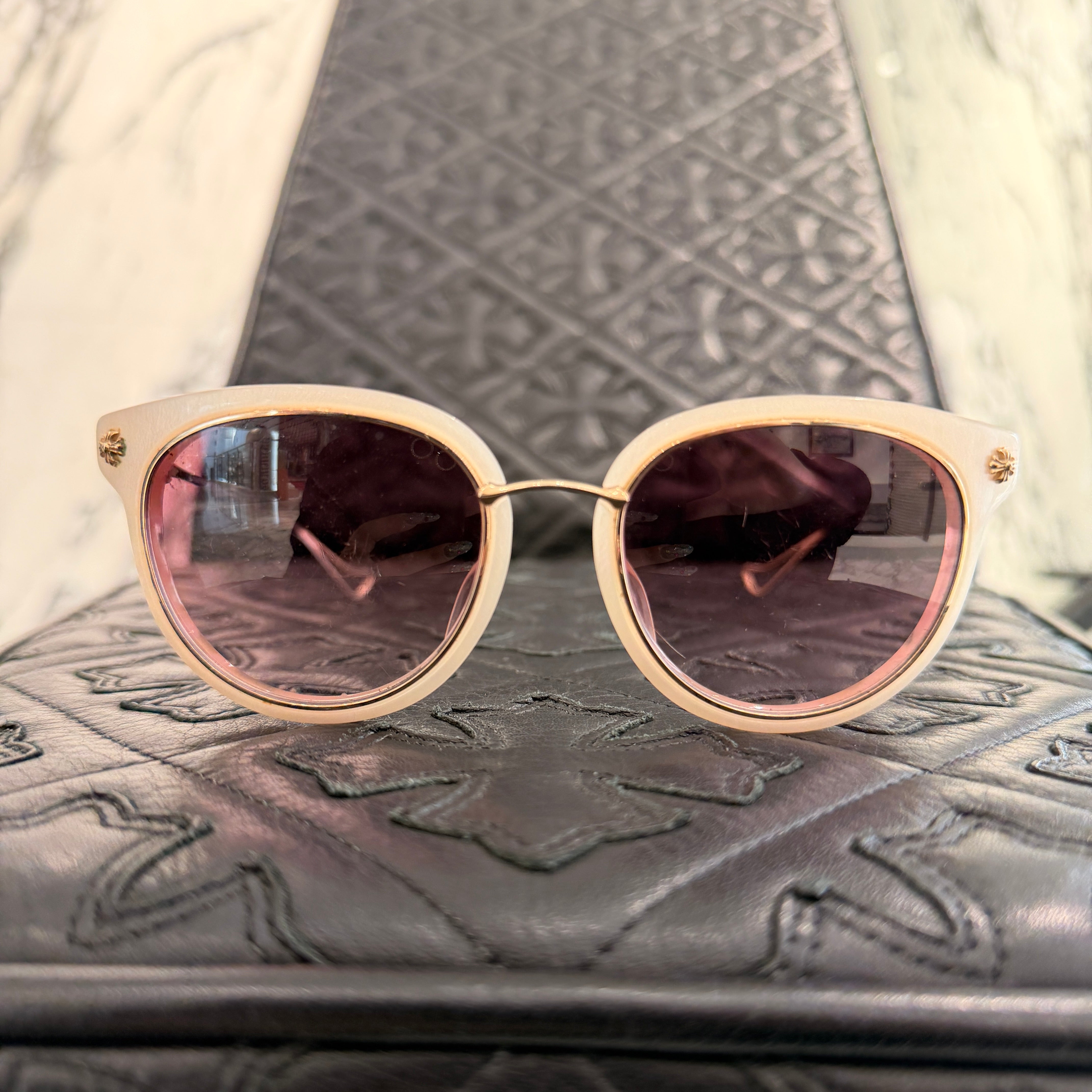 CHROME HEARTS BETTY LOU Sunglasses Size 51□19-134 クロムハーツ ベティ・ルー サングラス サイズ51□19-134