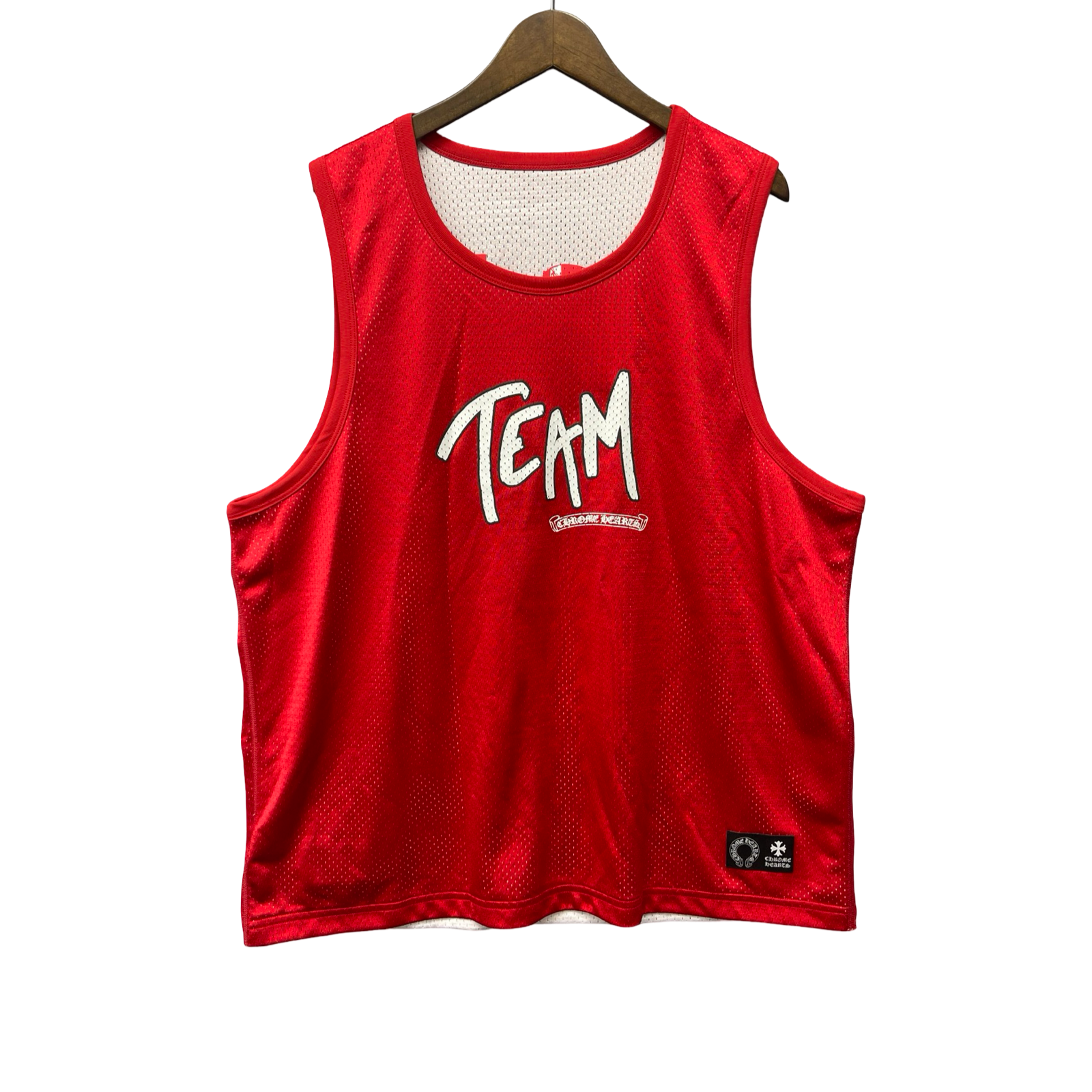 CHROME HEARTS Matty "TEAM" Mesh Warm Up Jersey Size L