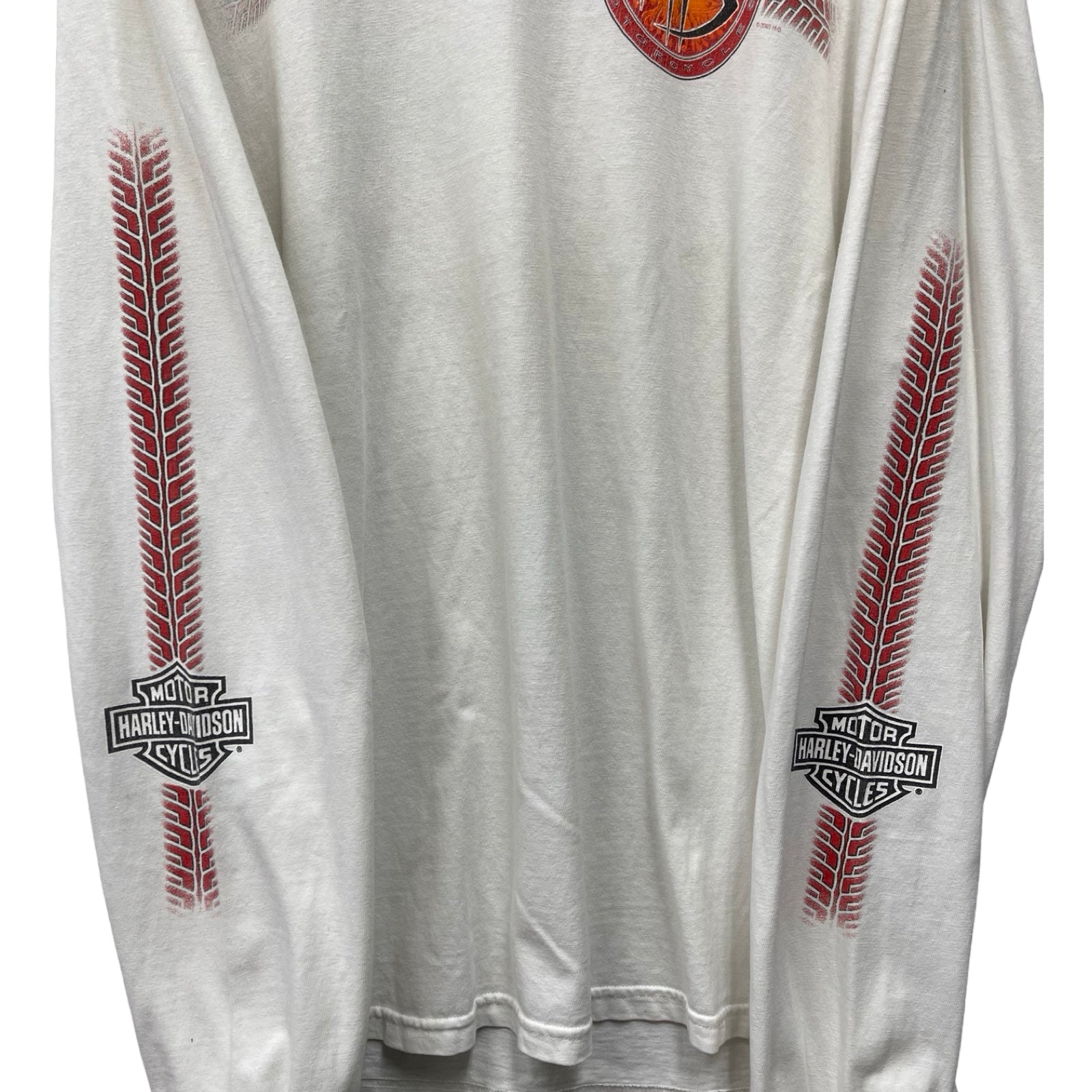 Vintage 00's Harley-Davidson "LIVERMORE" L/S Tee Size XL