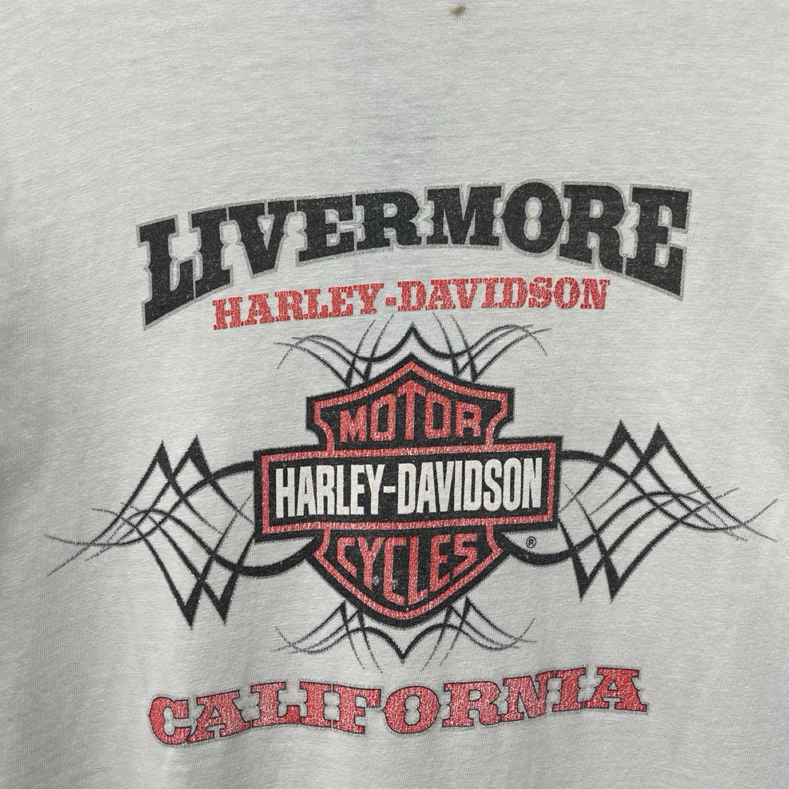 Vintage 00's Harley-Davidson "LIVERMORE" L/S Tee Size XL
