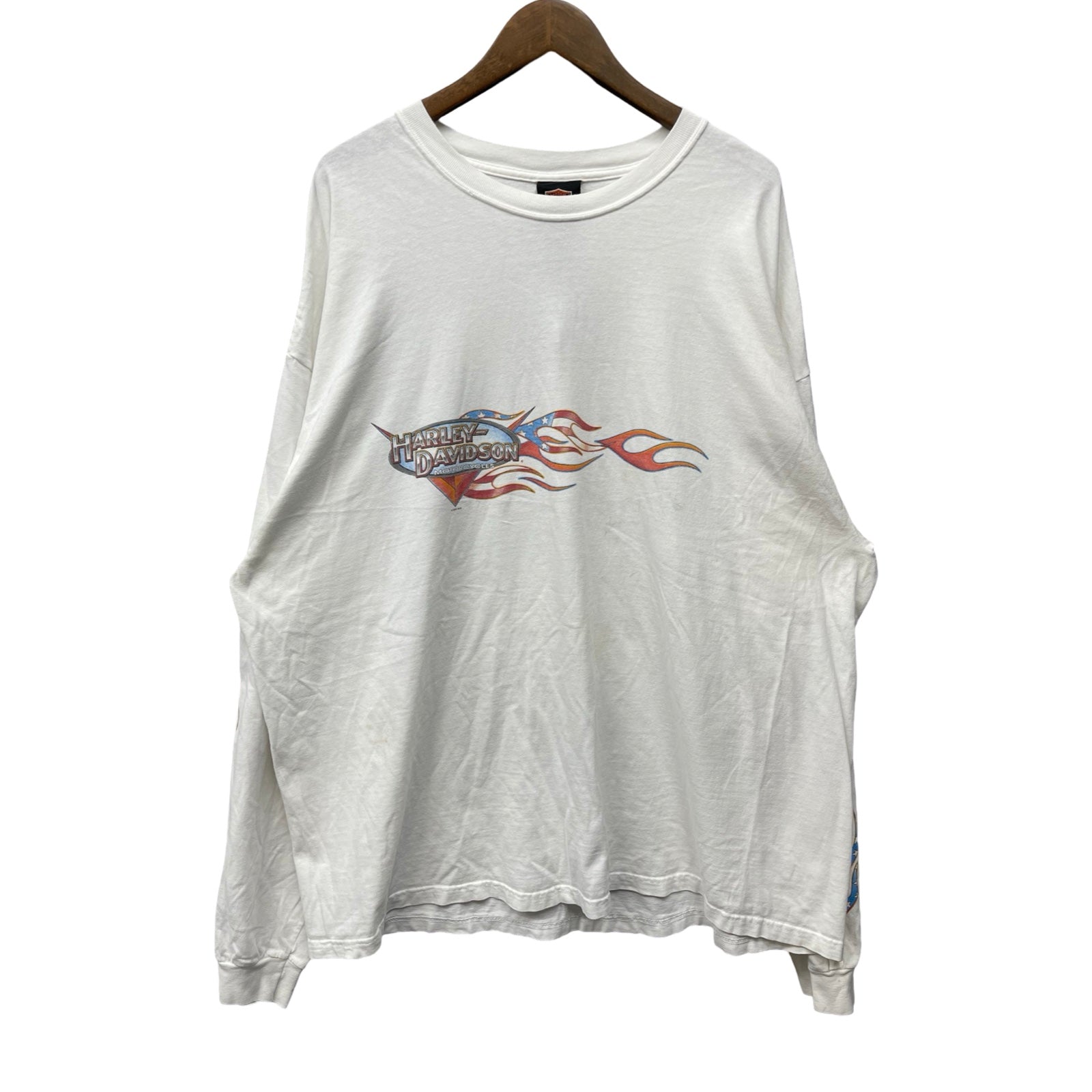 Vintage 00's Harley-Davidson "NORTH WEST" Mountain Camp 2001 L/S Tee Size XXXL