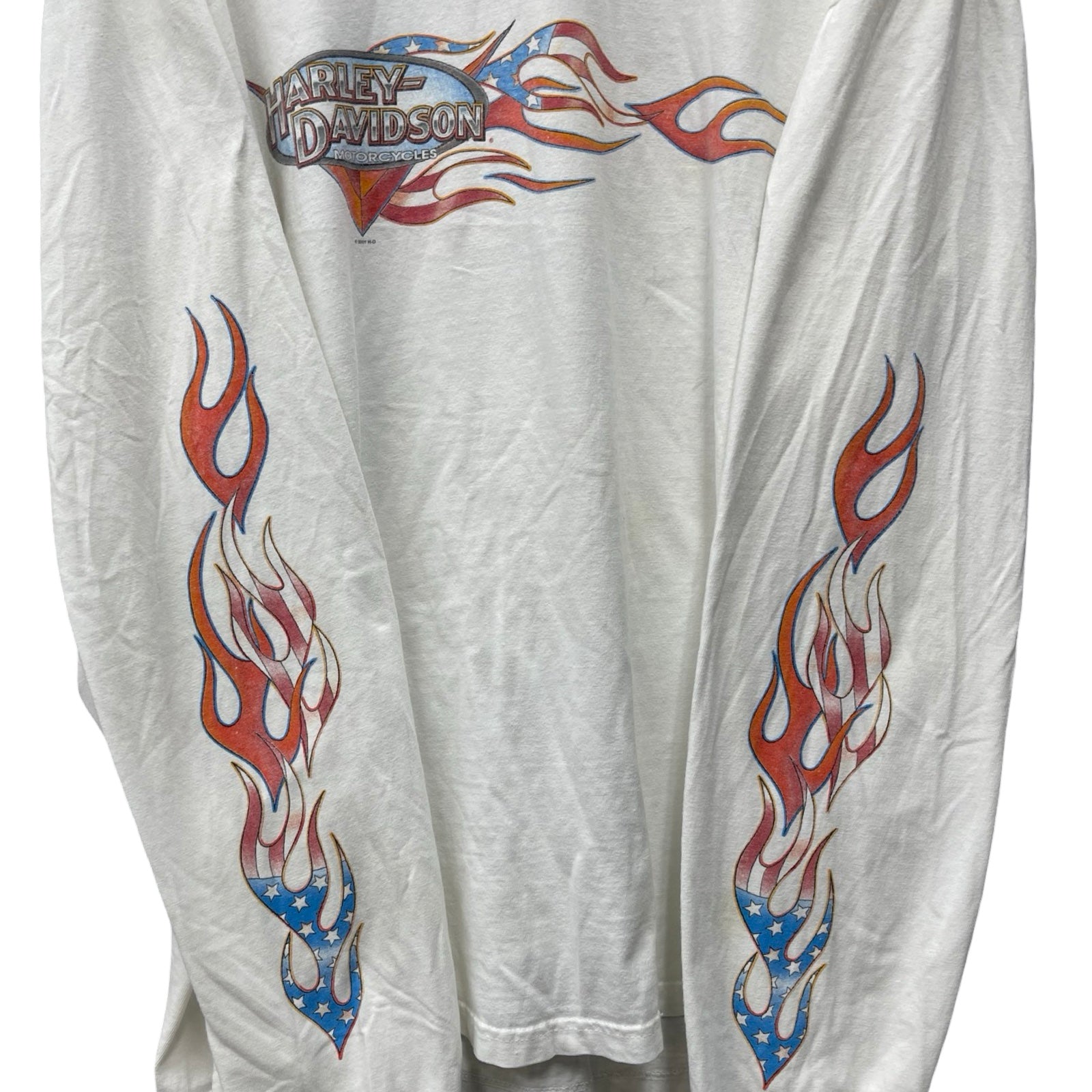 Vintage 00's Harley-Davidson "NORTH WEST" Mountain Camp 2001 L/S Tee Size XXXL