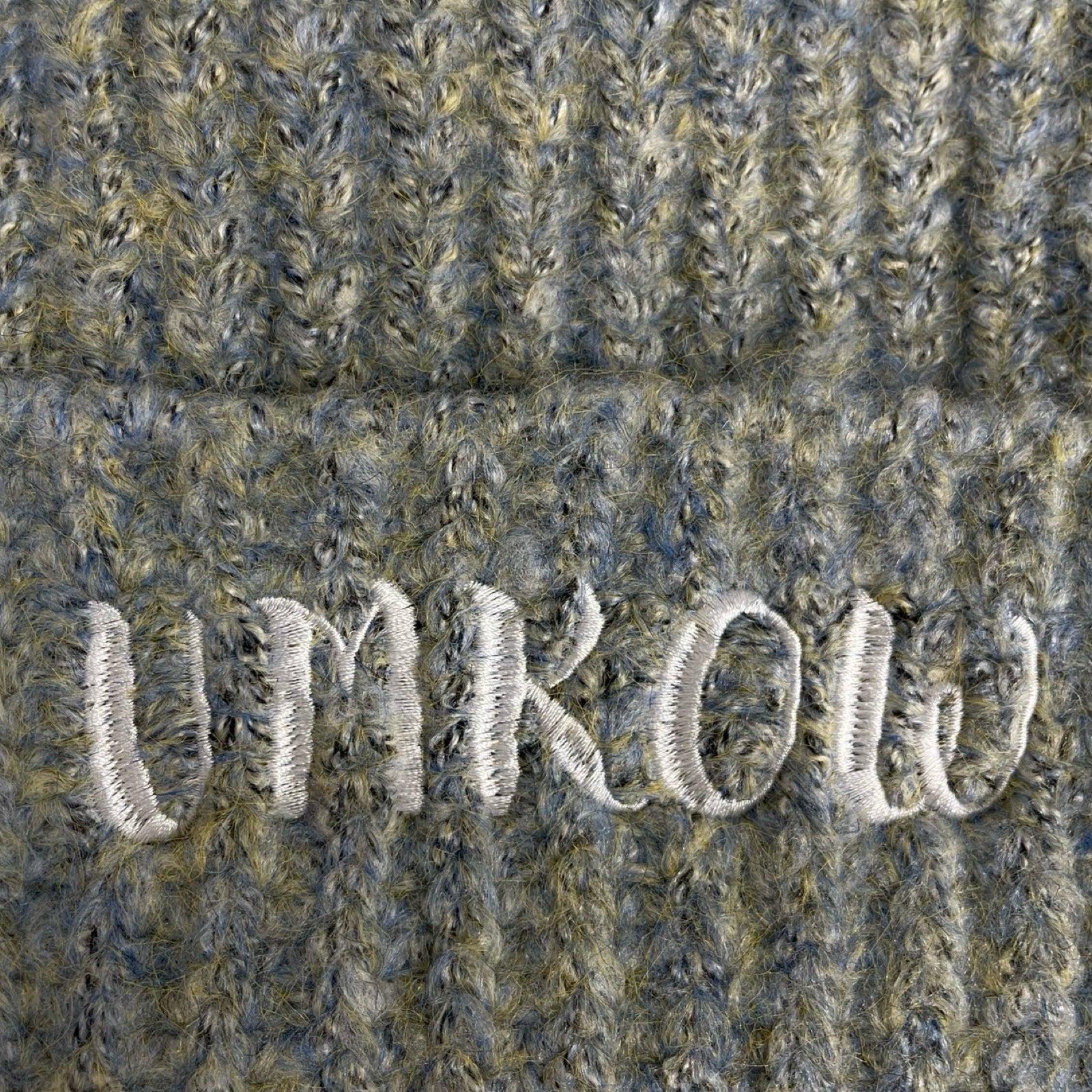 UMKOW 2024AW UMKOW NYC Logo Embroidery Acrylic Beanie Size FREE