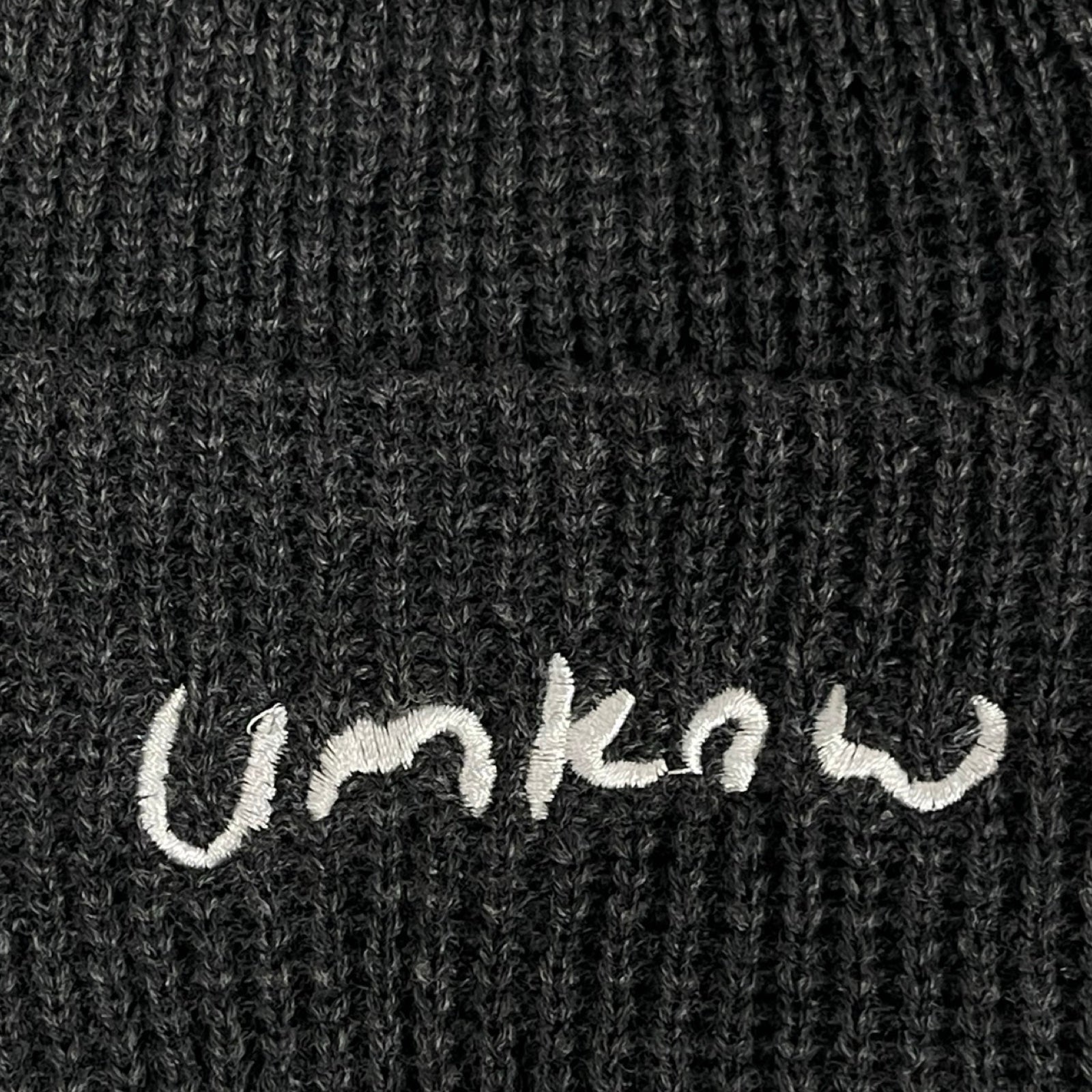 UMKOW 2024AW Logo Embroidery Cotton Beanie Size FREE