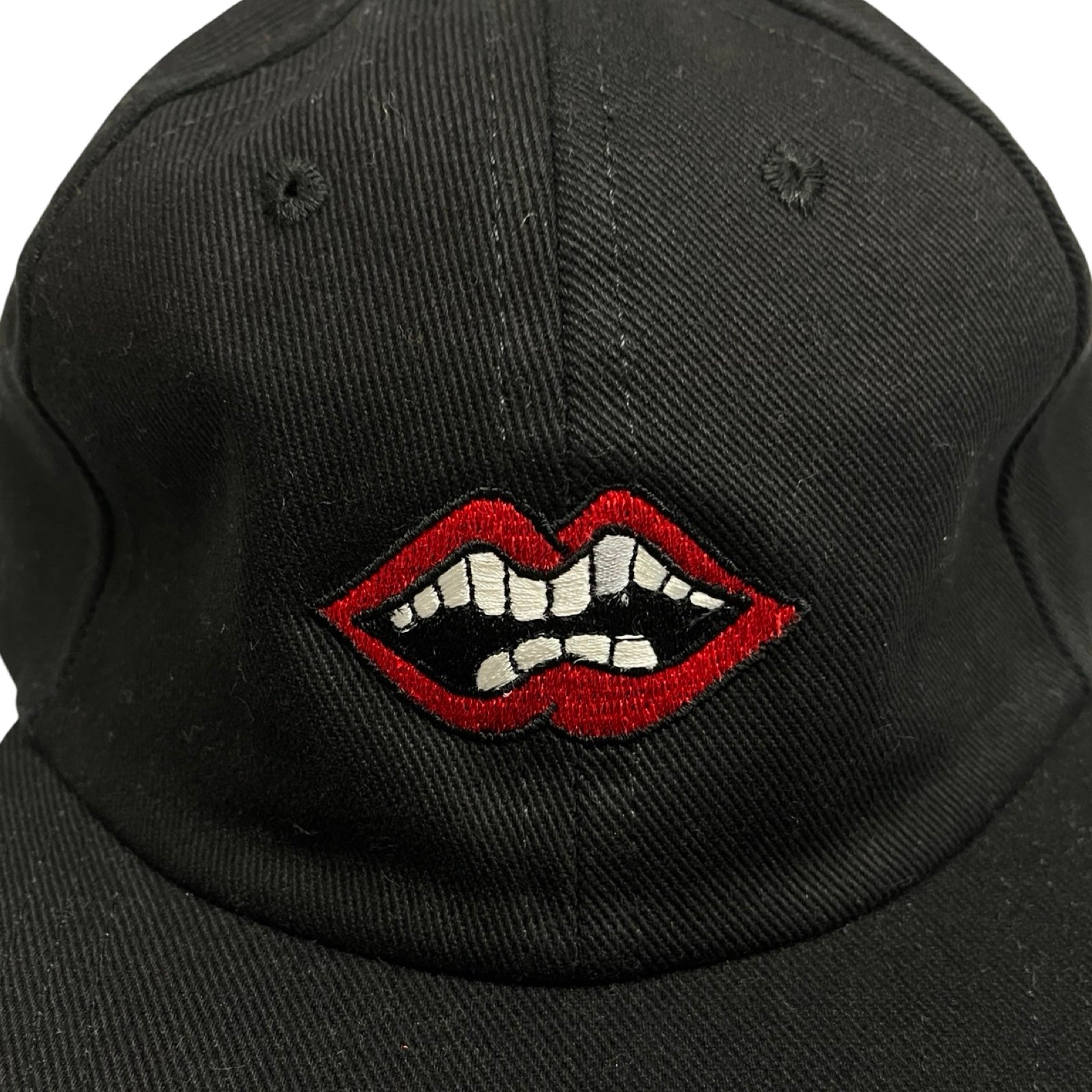 CHROME HEARTS × MATTY BOY Chomper Patch Leather Belt Trucker Cap Size ONE SIZE（53-60）