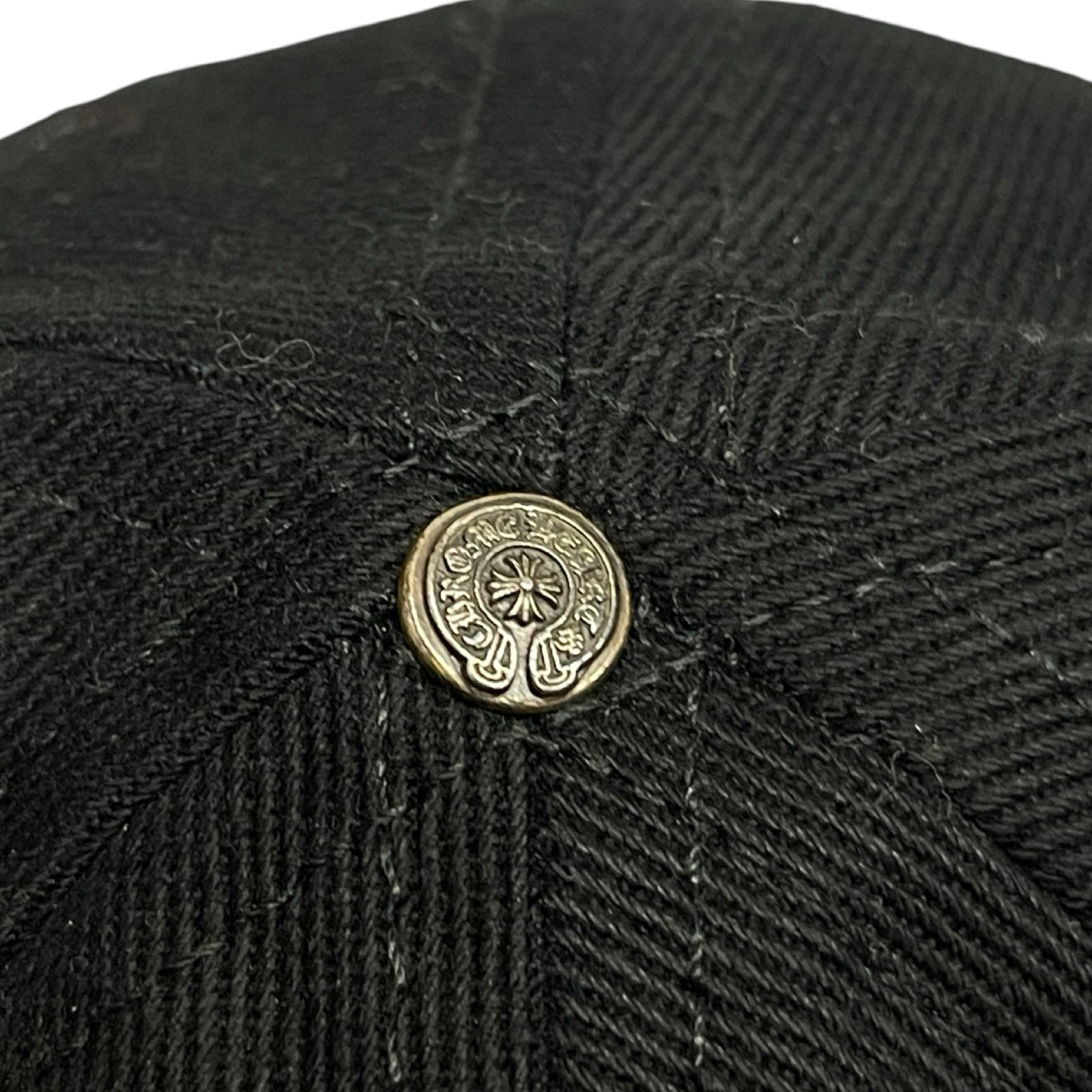 CHROME HEARTS × MATTY BOY Chomper Patch Leather Belt Trucker Cap Size ONE SIZE（53-60）