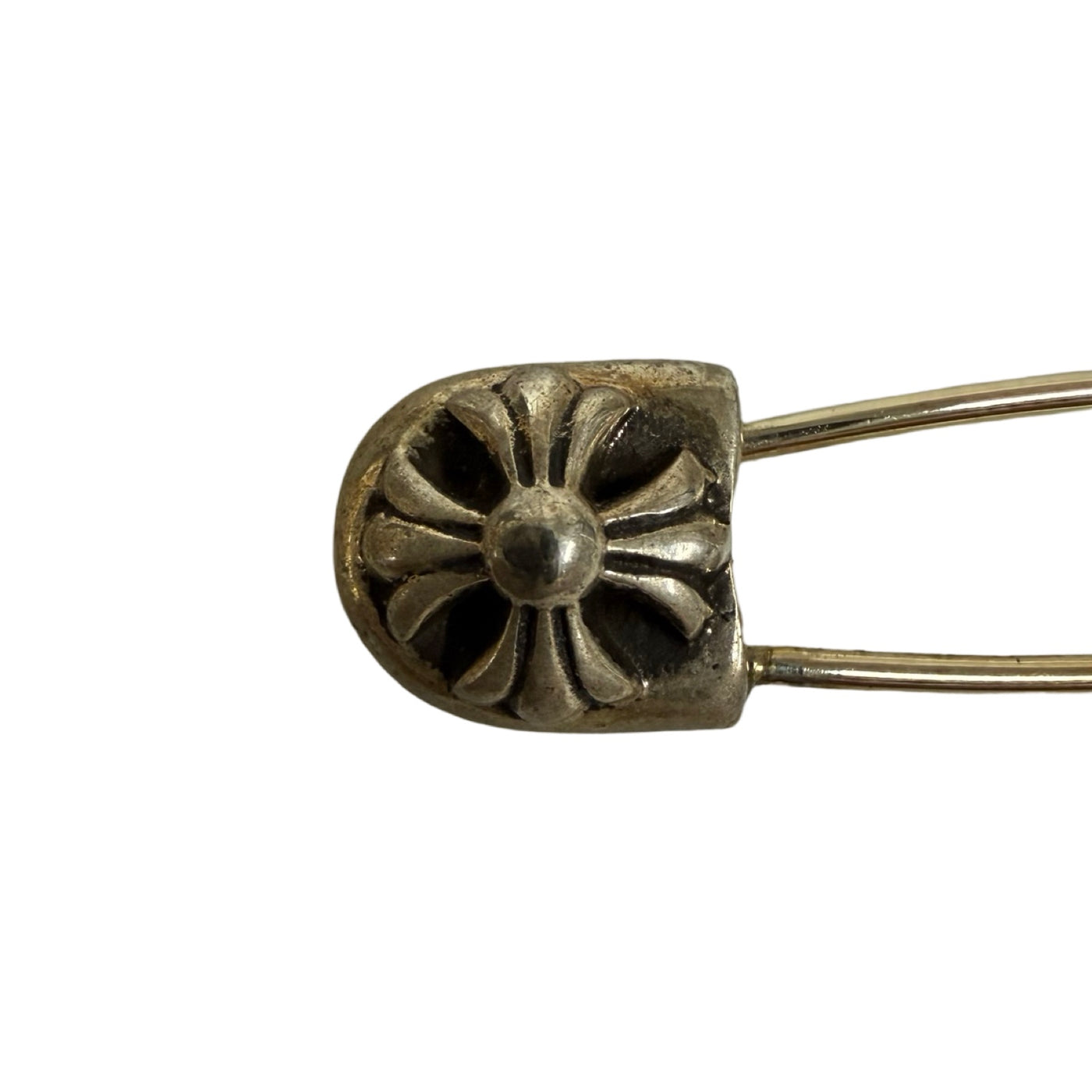 CHROME HEARTS Small CH Plus Safety Pin – MEMENTOS ONLINE SHOP