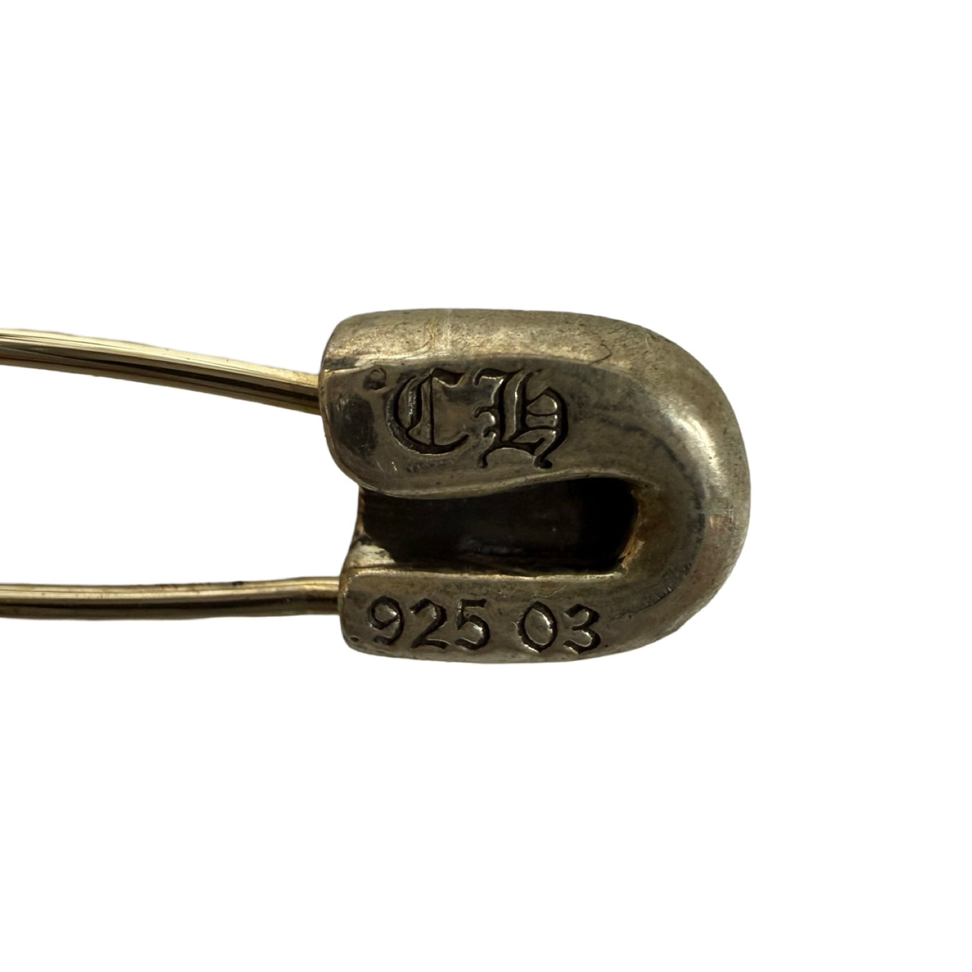 CHROME HEARTS Small CH Plus Safety Pin – MEMENTOS ONLINE SHOP
