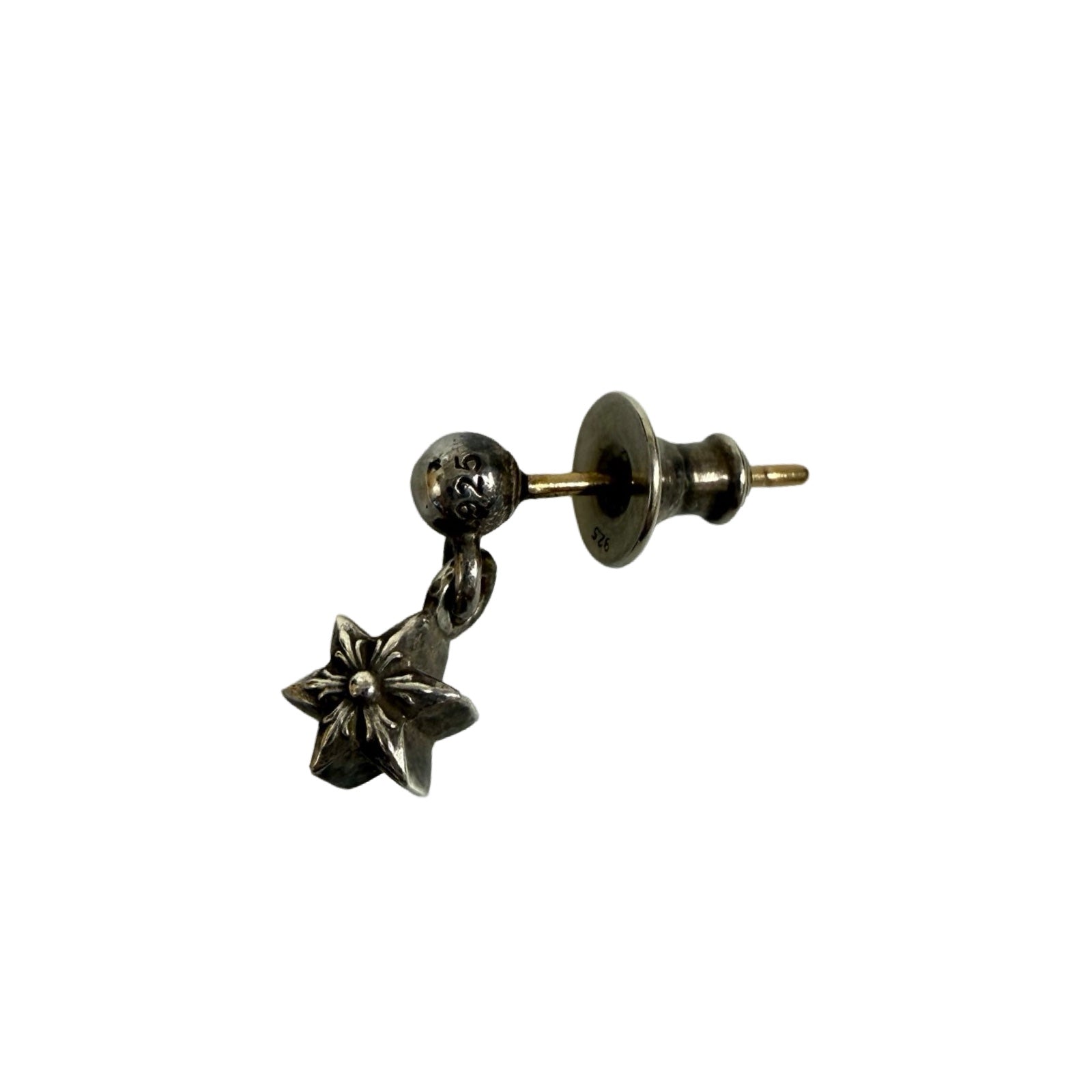 CHROME HEARTS Tiny Star Drop Earrings