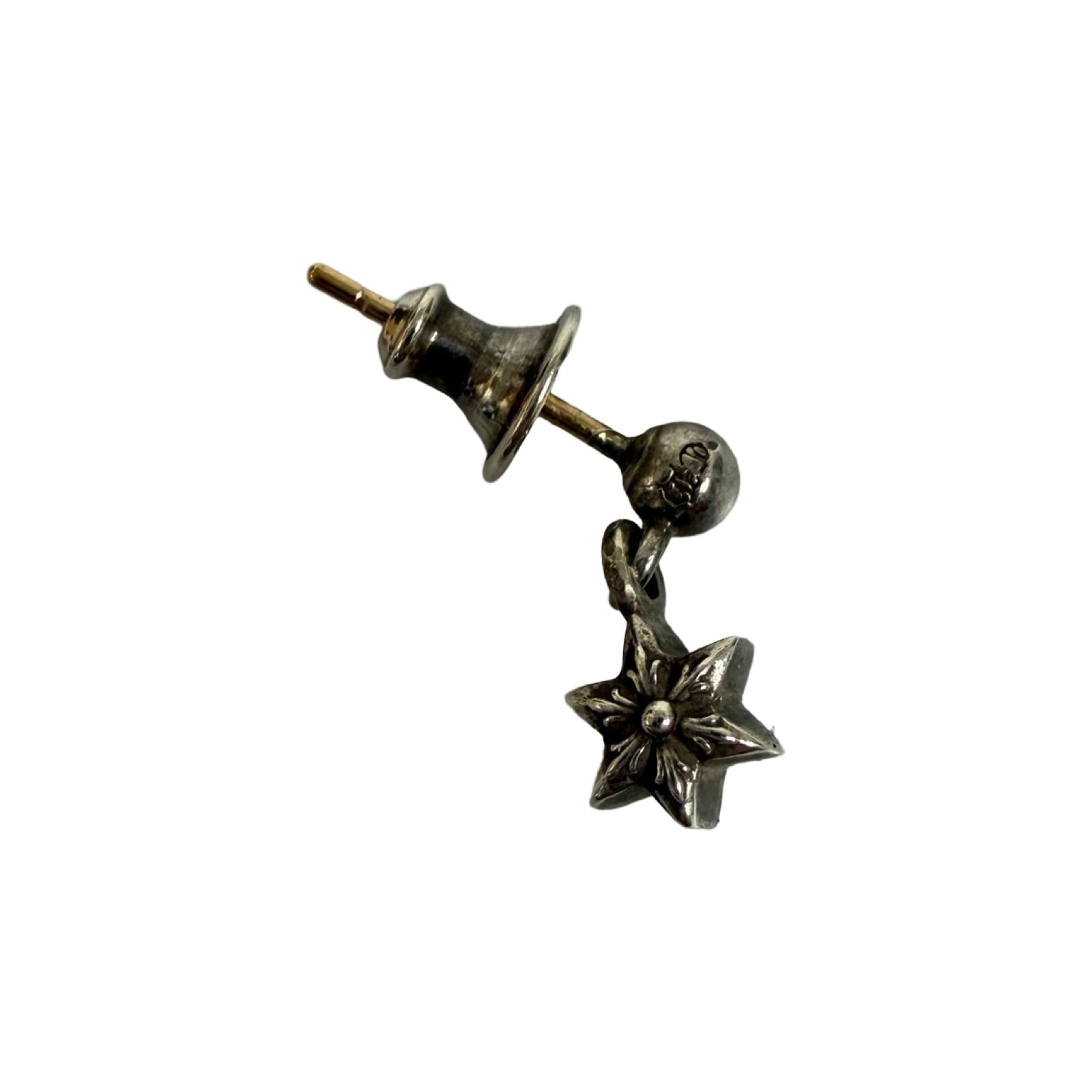 CHROME HEARTS Tiny Star Drop Earrings