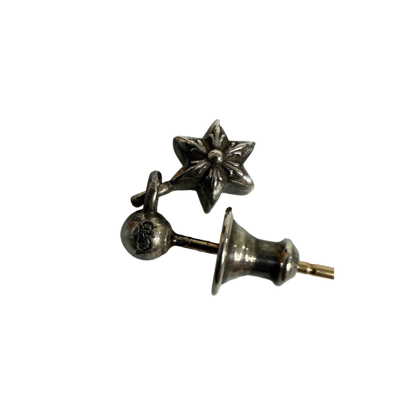 CHROME HEARTS Tiny Star Drop Earrings