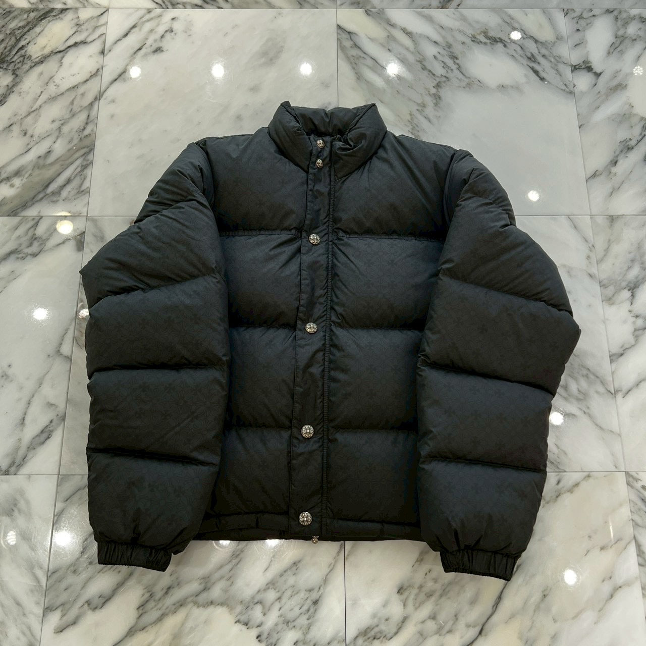 CHROME HEARTS CH Plus Stiff Down Jacket Size S クロムハーツ CH