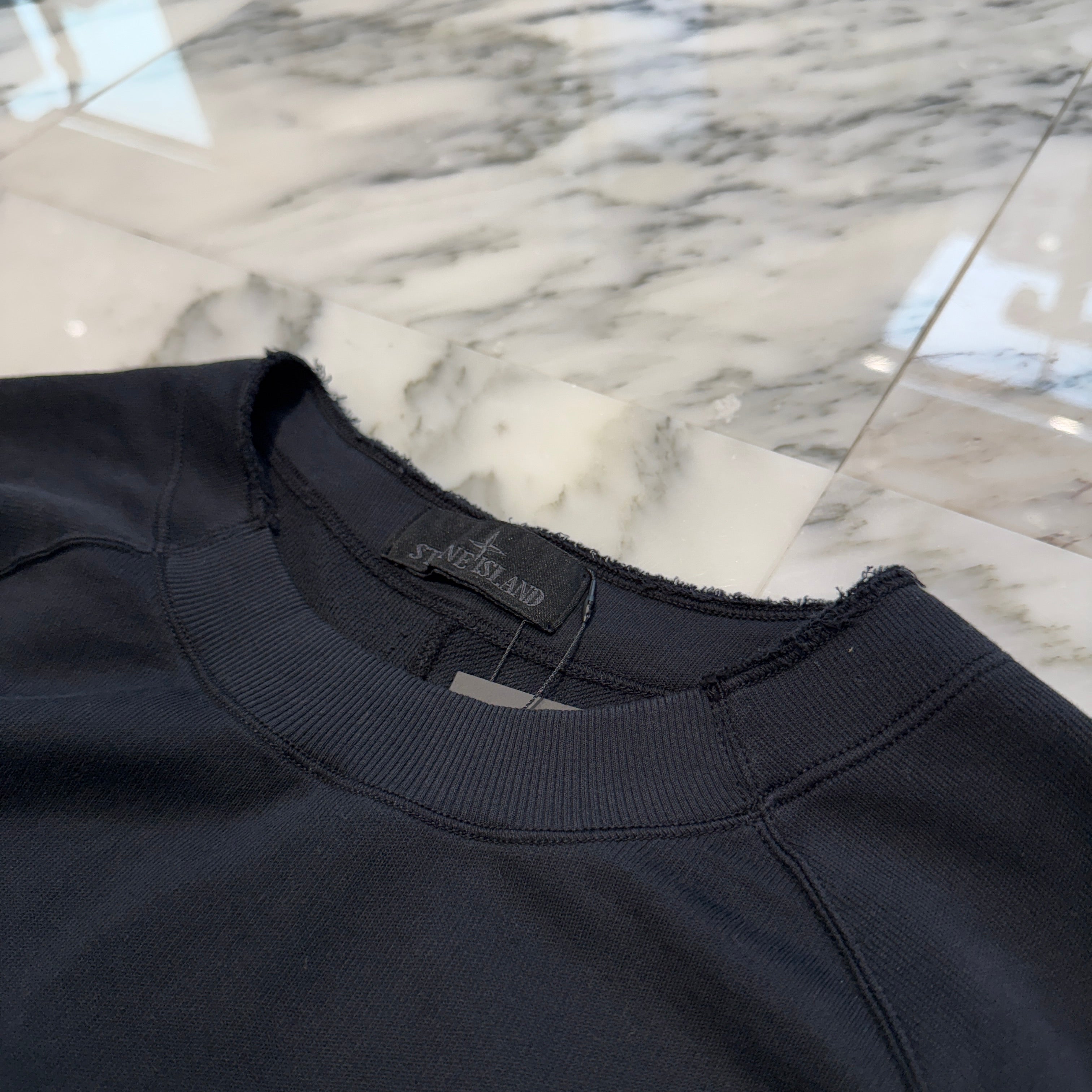 STONE ISLAND 2024SS Ghost Crewneck Sweatshirt 8015654F3 V0029 Size L ストーンアイランド ゴースト クルーネック スウェットシャツ サイズL