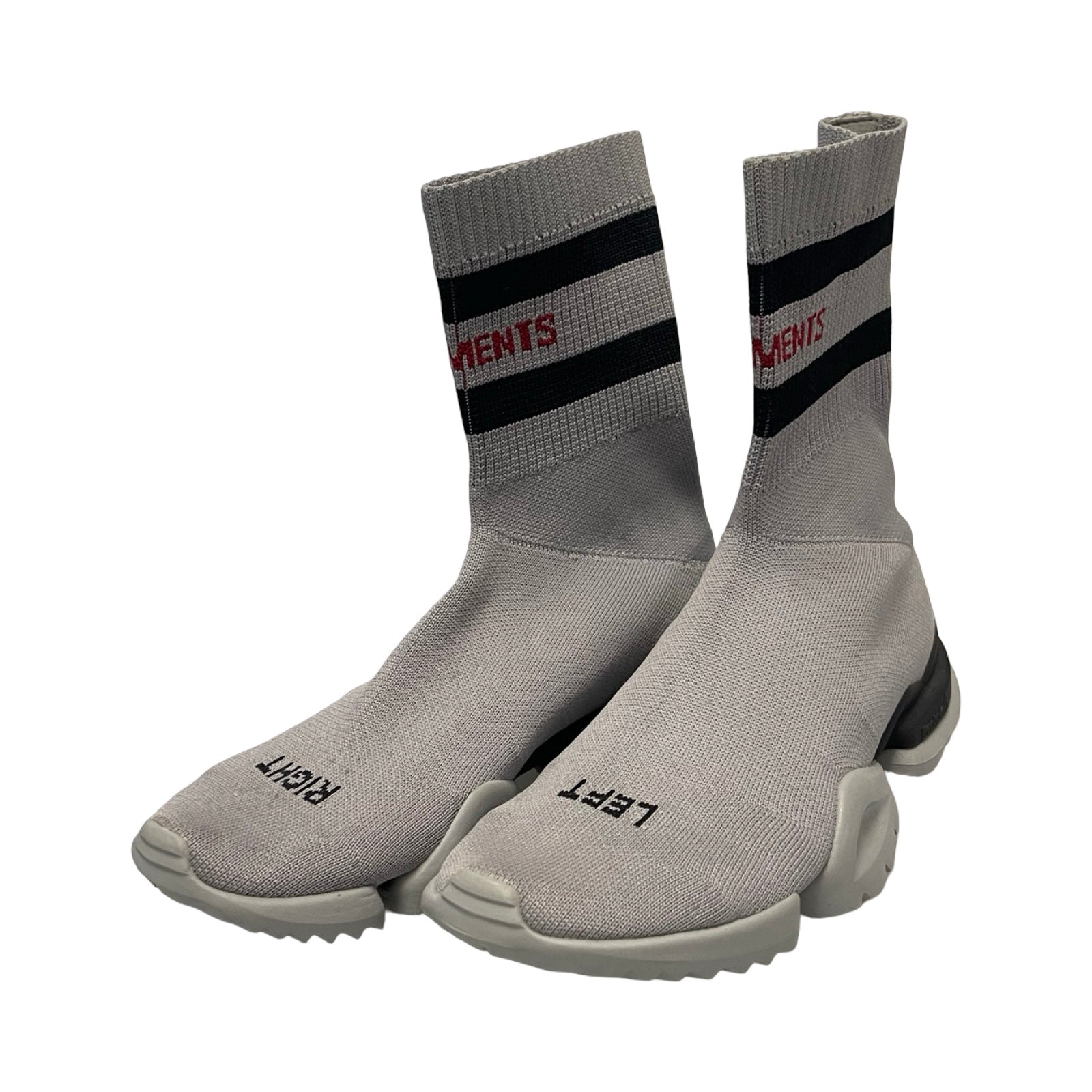 VETEMENTS × Reebok 2017AW Sock Runner High Top Sneaker HongKong Limited Size7.5（25.5cm）