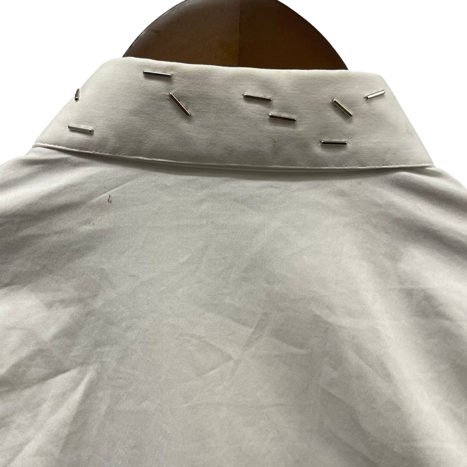 DIOR Dior Homme Staple Pin Collar Long Sleeve Shirt 763C576W7535 Size 37