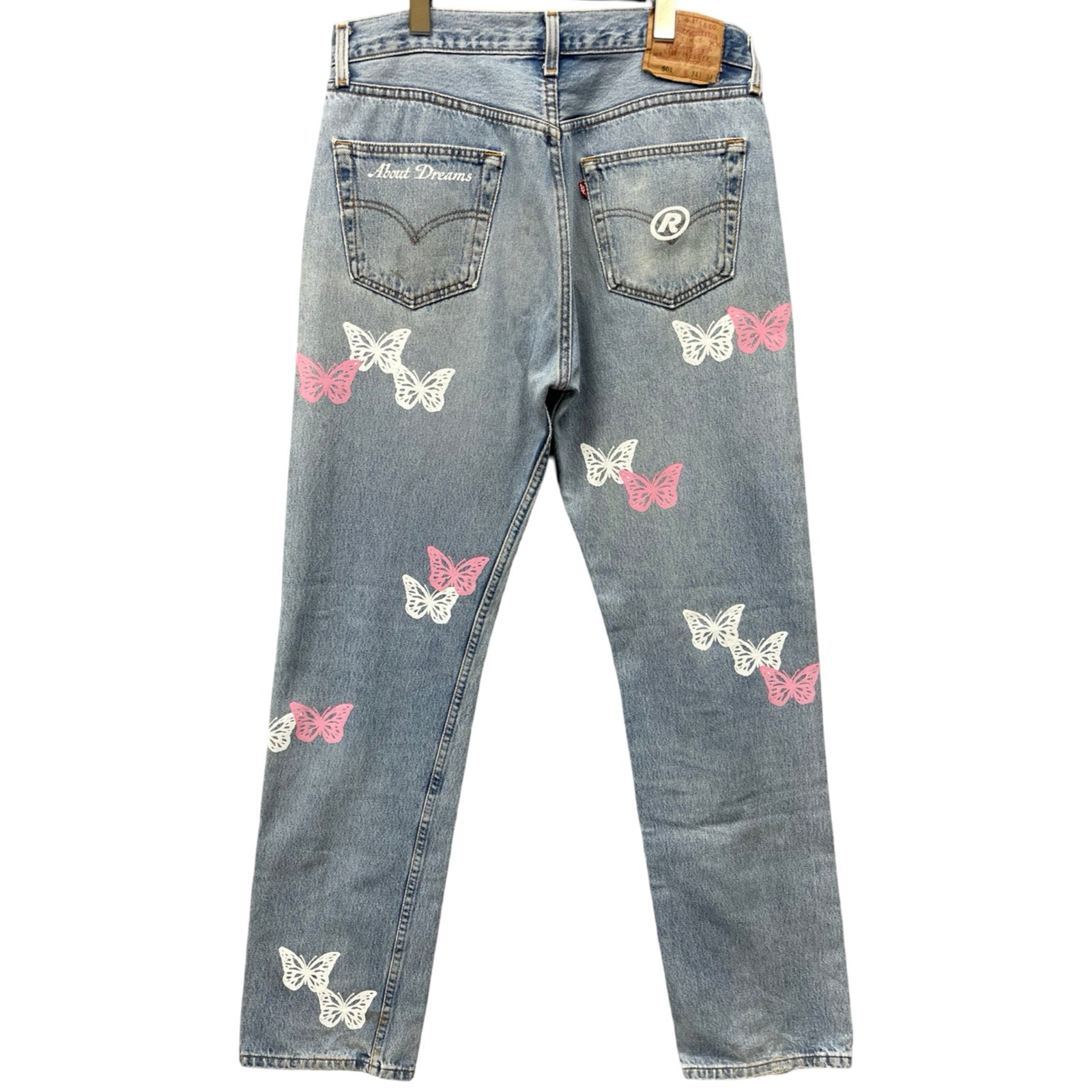 ABOUT DREAMS デニムパンツ ABOUT DREAMS Butterfly Jeans Size W34 L34 – MEMENTOS ONLINE SHOP