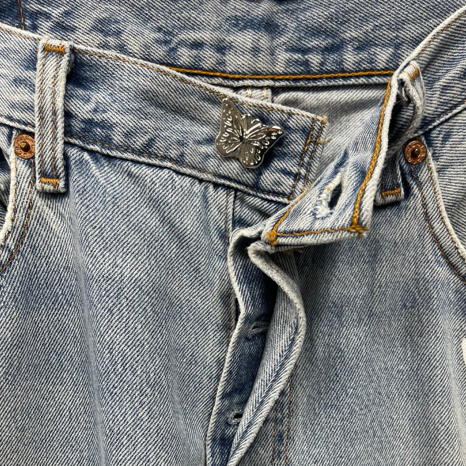 ABOUT DREAMS Butterfly Jeans Size W34 L34 – MEMENTOS ONLINE SHOP