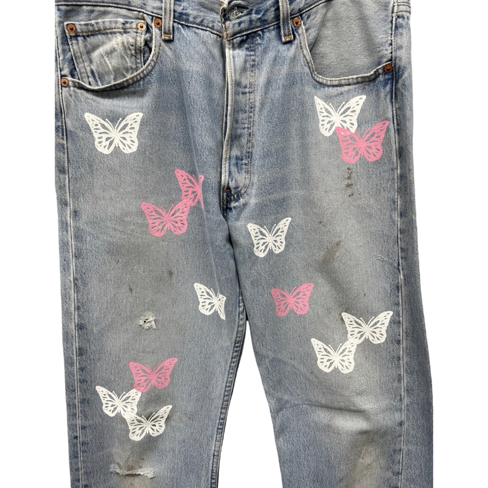 ABOUT DREAMS Butterfly Jeans Size W34 L34