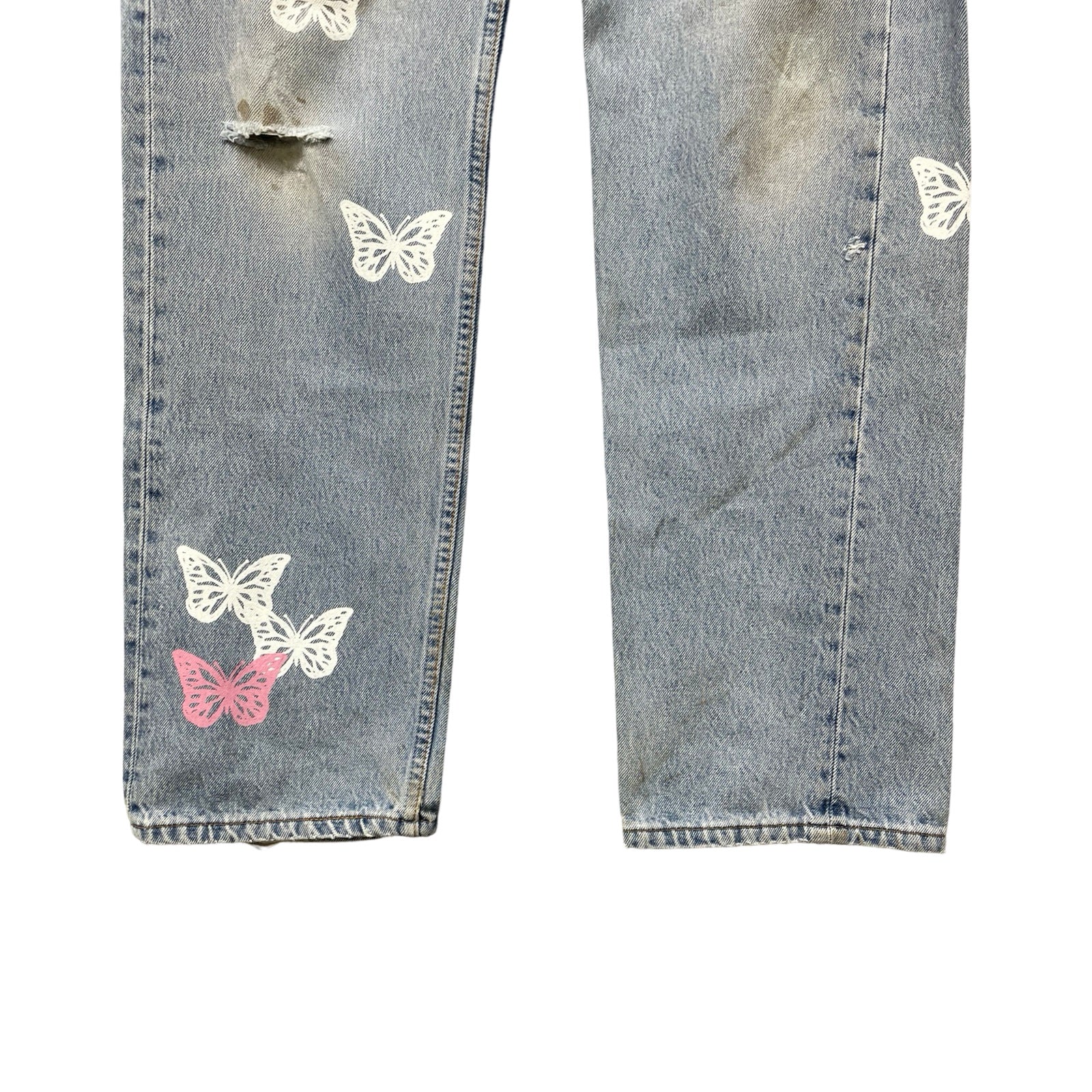 ABOUT DREAMS Butterfly Jeans Size W34 L34