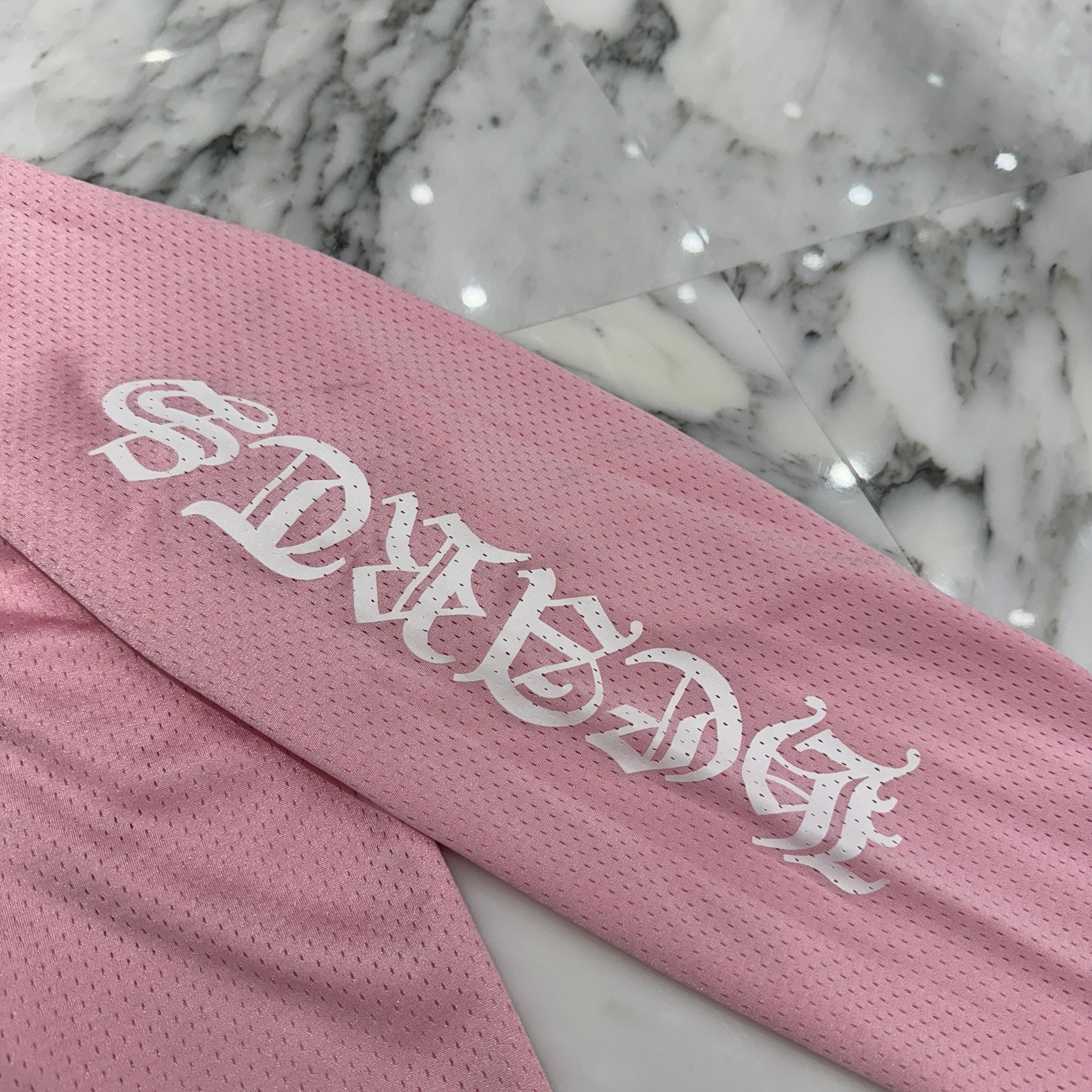 CHROME HEARTS 2024SS Mesh Warm Up Jersey "LOVE YOU" Size L クロムハーツ メッシュウォームアップ ジャージー "ラブユー" サイズL