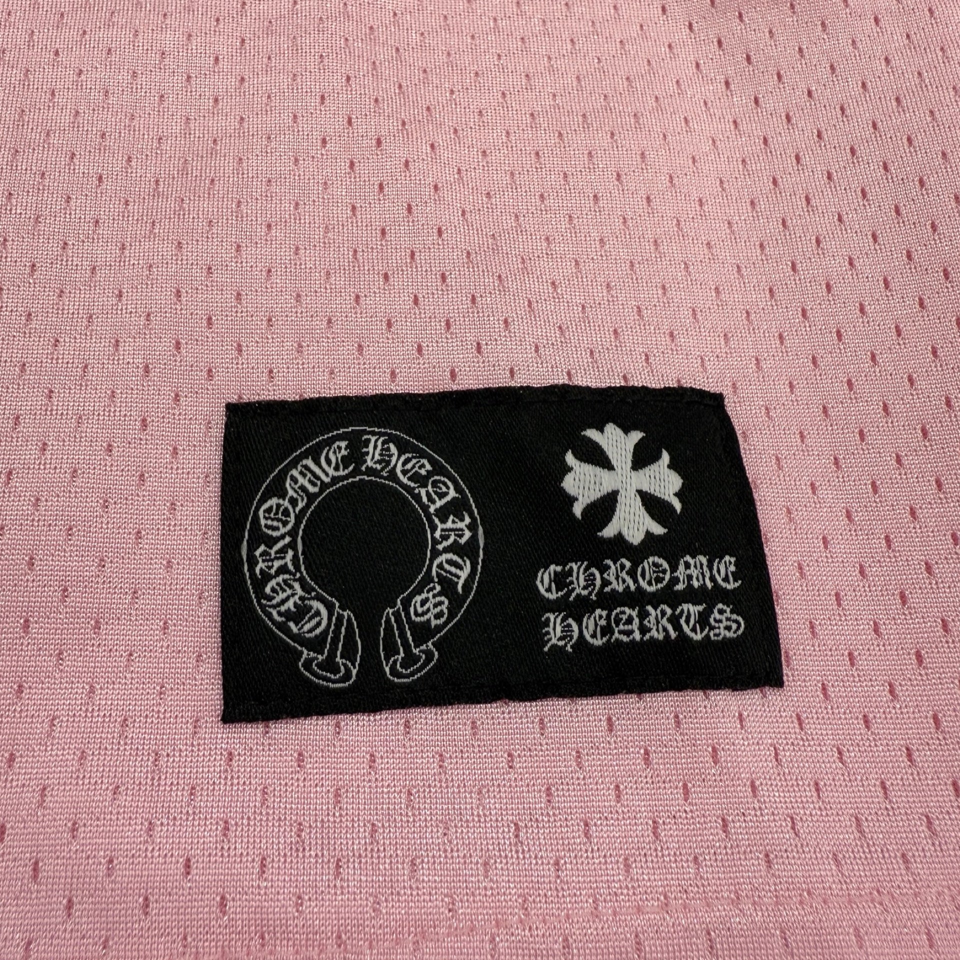 CHROME HEARTS 2024SS Mesh Warm Up Jersey "LOVE YOU" Size L クロムハーツ メッシュウォームアップ ジャージー "ラブユー" サイズL