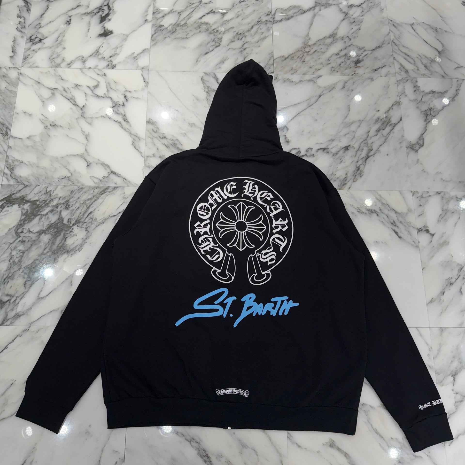 CHROME HEARTS St. Barth Limited Horseshoe Zip Up Hoodie Size XL クロムハーツ セントバース限定 ホースシュー ジップアップフーディー サイズXL