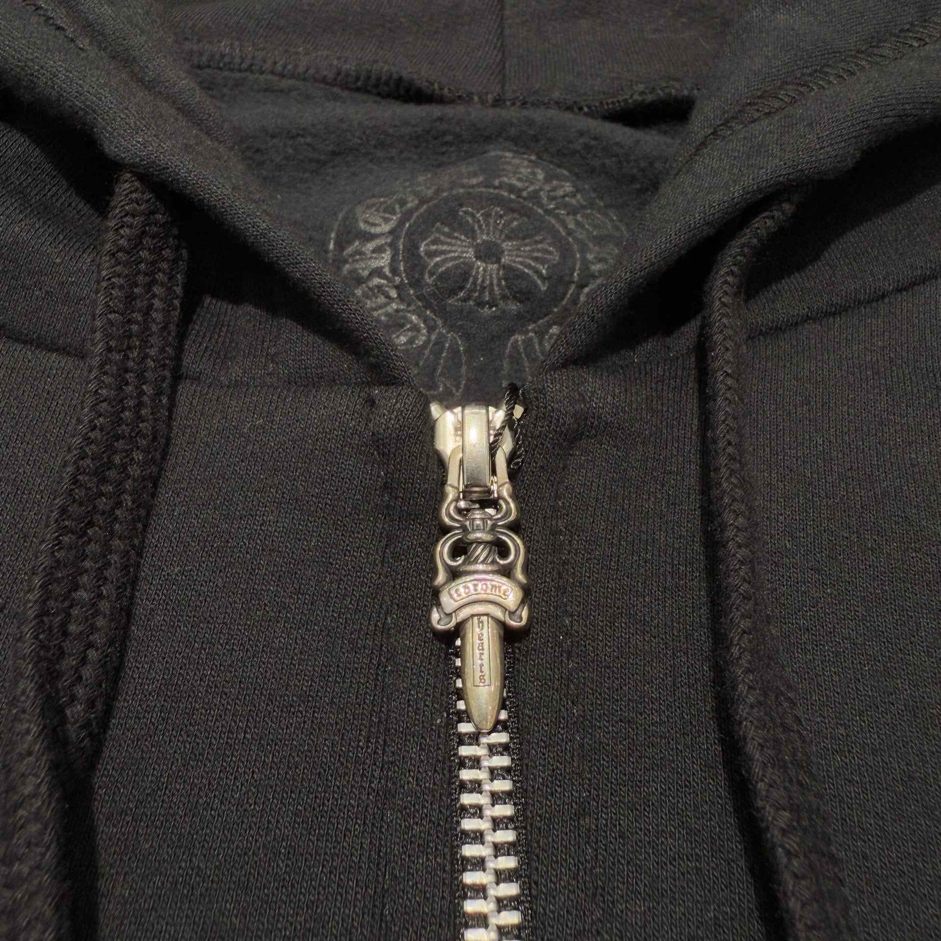 CHROME HEARTS St. Barth Limited Horseshoe Zip Up Hoodie Size XL