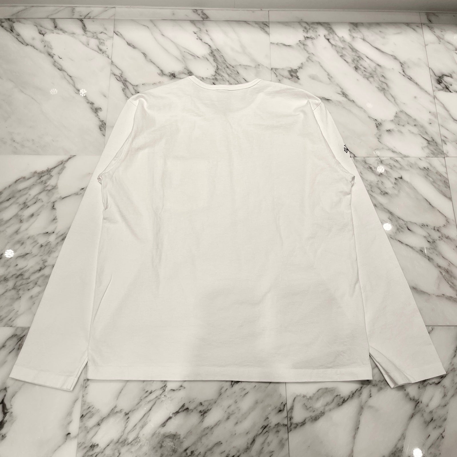 CHROME HEARTS Grp Y Not Light Work Long Sleeve Tee Size M クロム