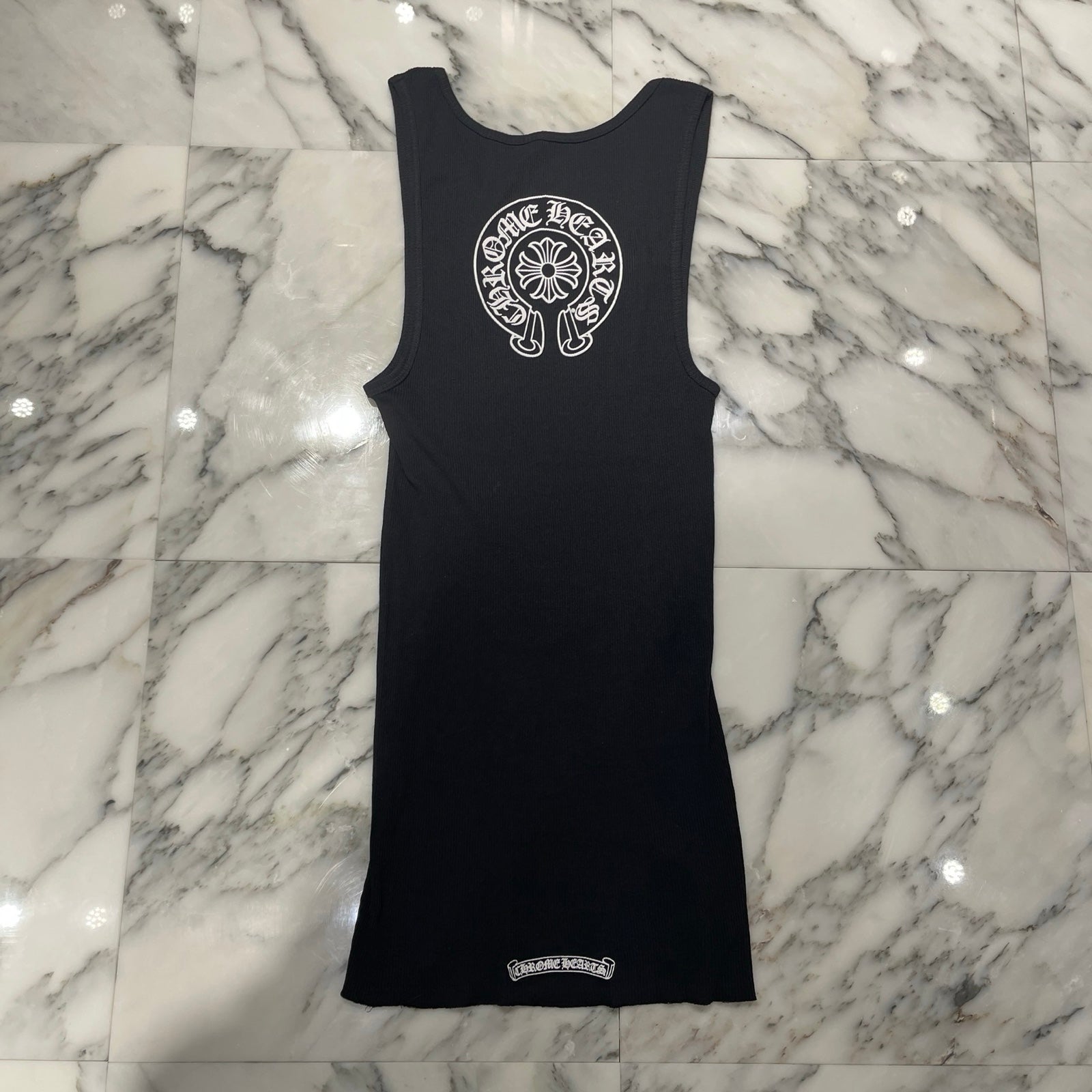 CHROME HEARTS Horseshoe Logo Tank Top Size L