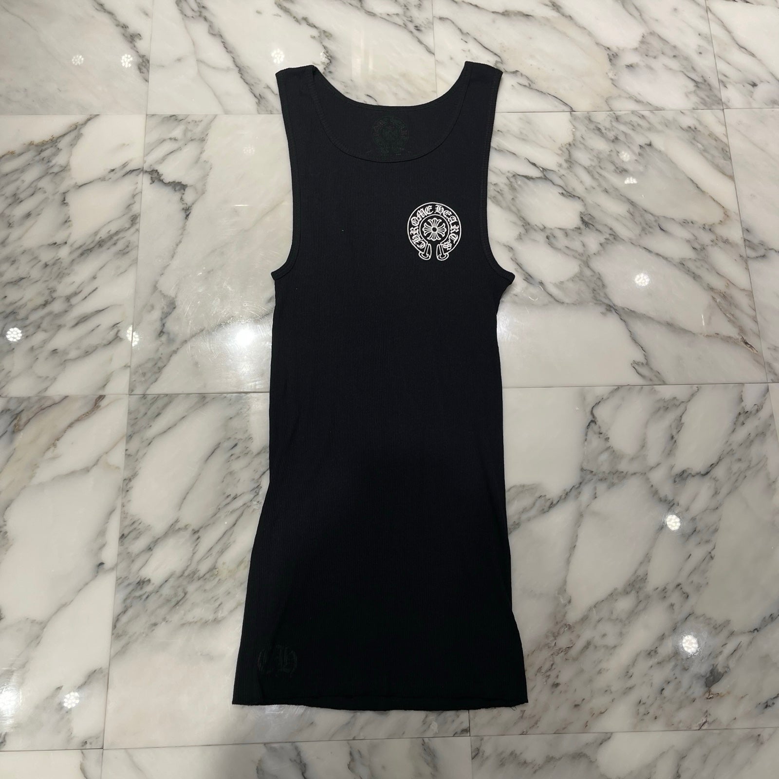 CHROME HEARTS Horseshoe Logo Tank Top Size L