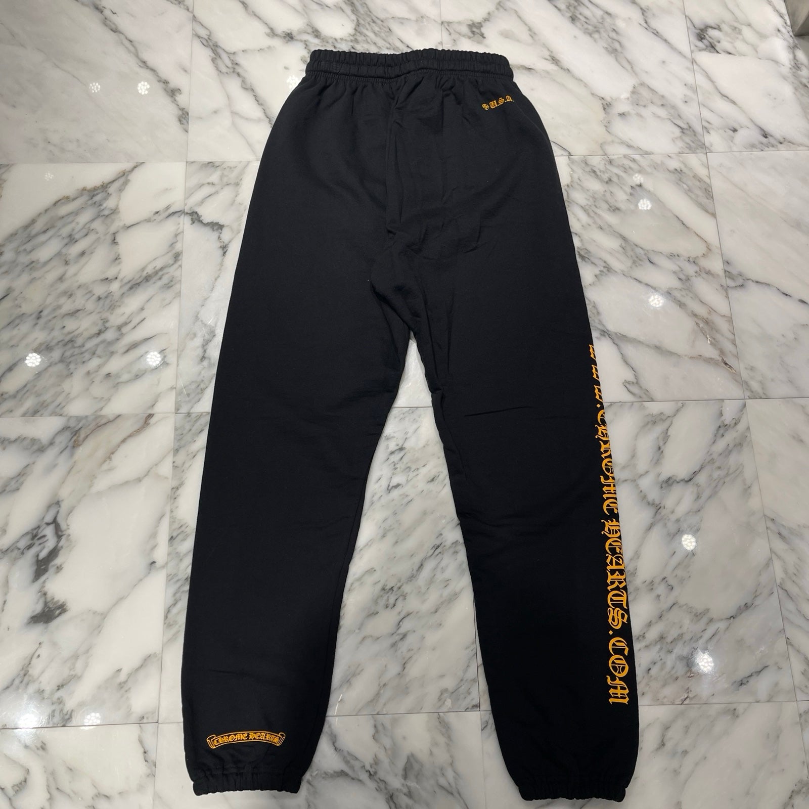 CHROME HEARTS Online Limited Horseshoe Side Logo Sweat Long Pants Size M クロムハーツ オンライン限定 ホースシュー サイドロゴ スウェットロングパンツ サイズM