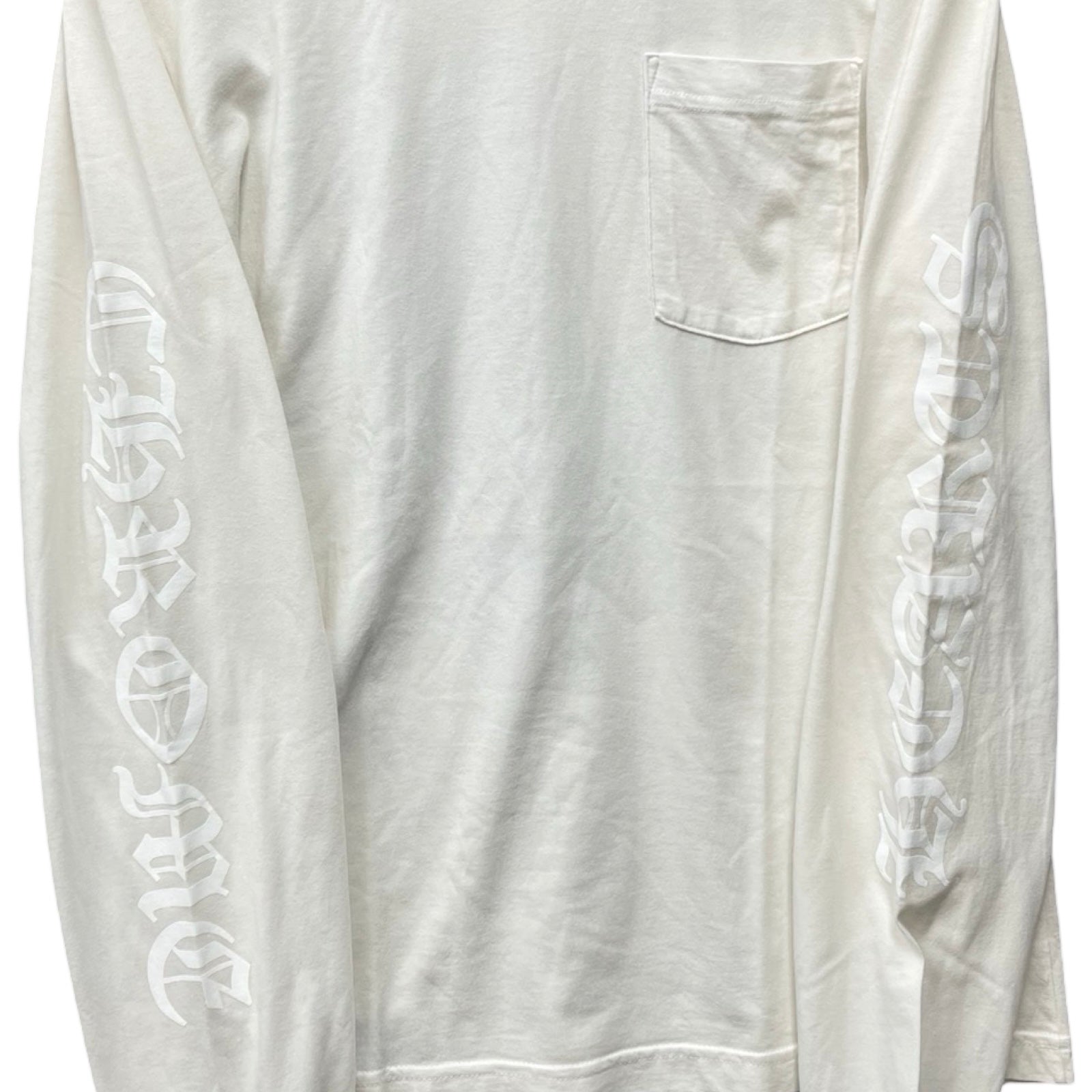 CHROME HEARTS Neck Logo Long Sleeve Tee Size M