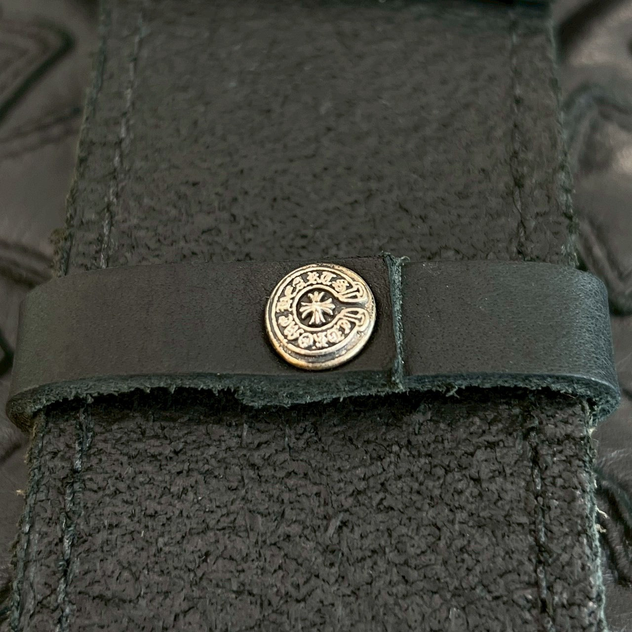 CHROME HEARTS Large Strap Star Buckle Belt Size 34 クロムハーツ ラージストラップ スターバックル ベルト サイズ34