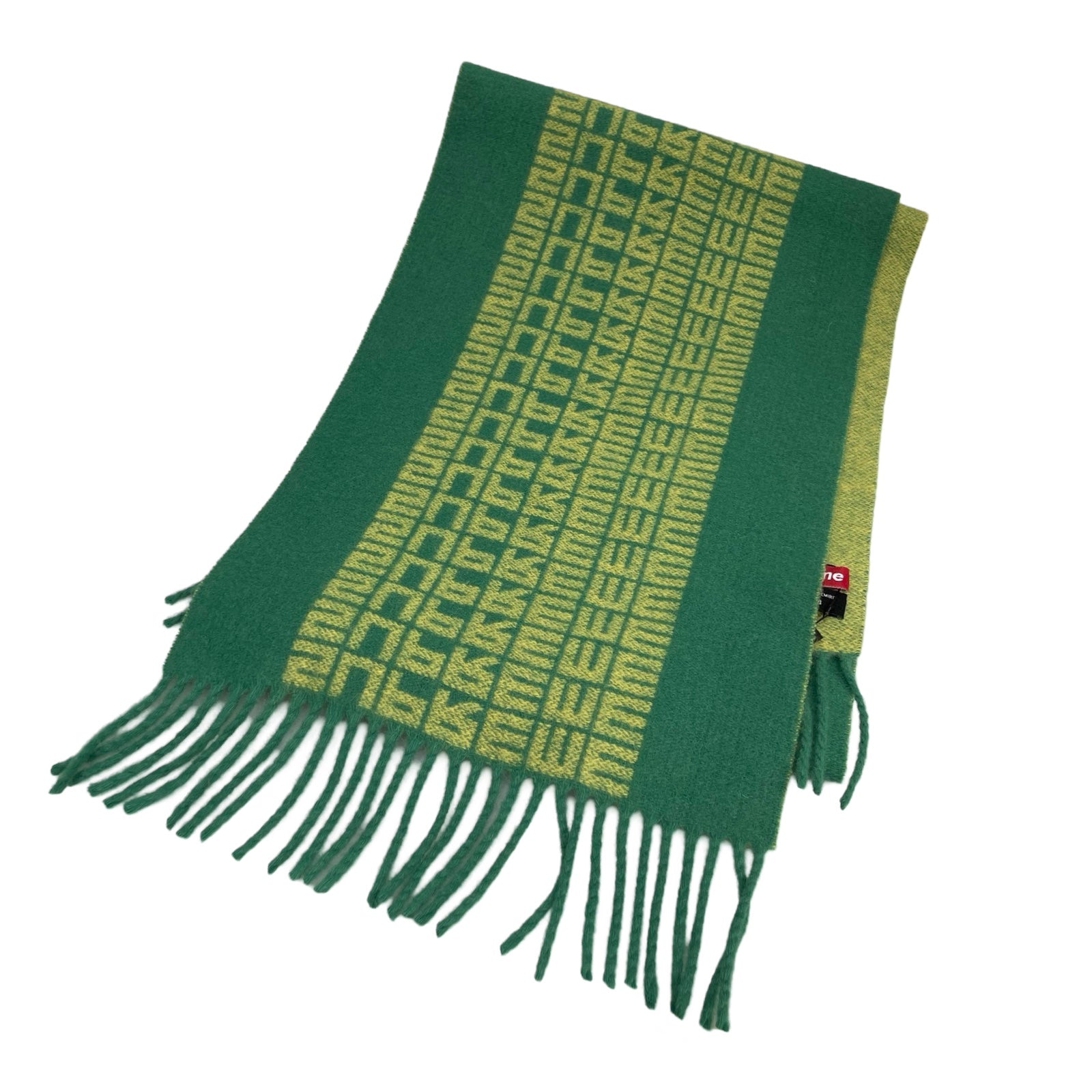 Supreme 2018AW Logo Repeat Wool Scarf