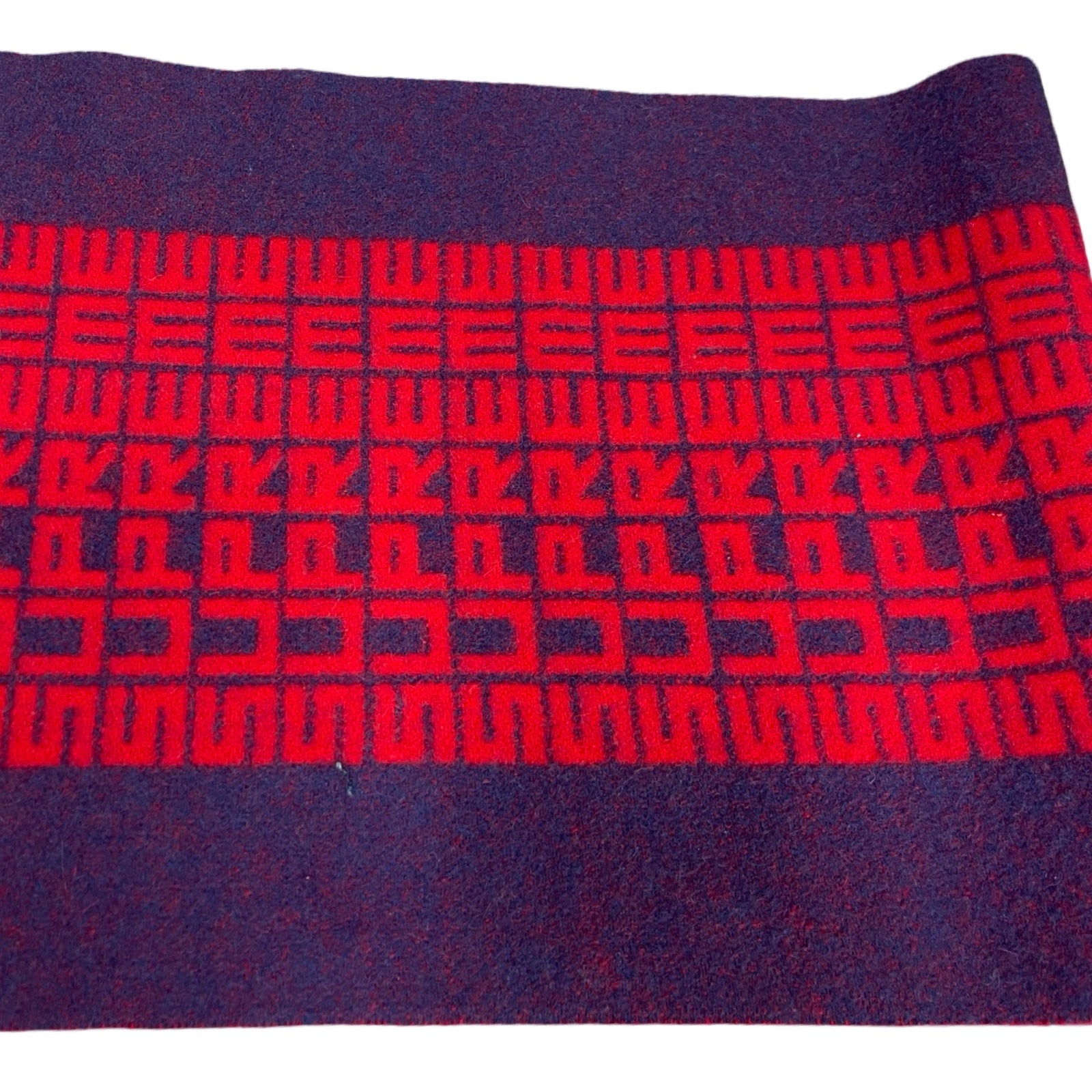 Supreme 2018AW Logo Repeat Wool Scarf