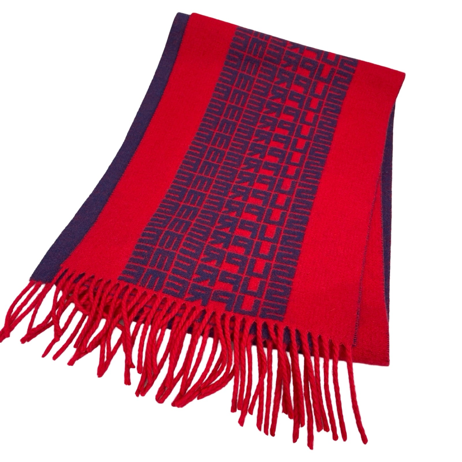 Supreme 2018AW Logo Repeat Wool Scarf