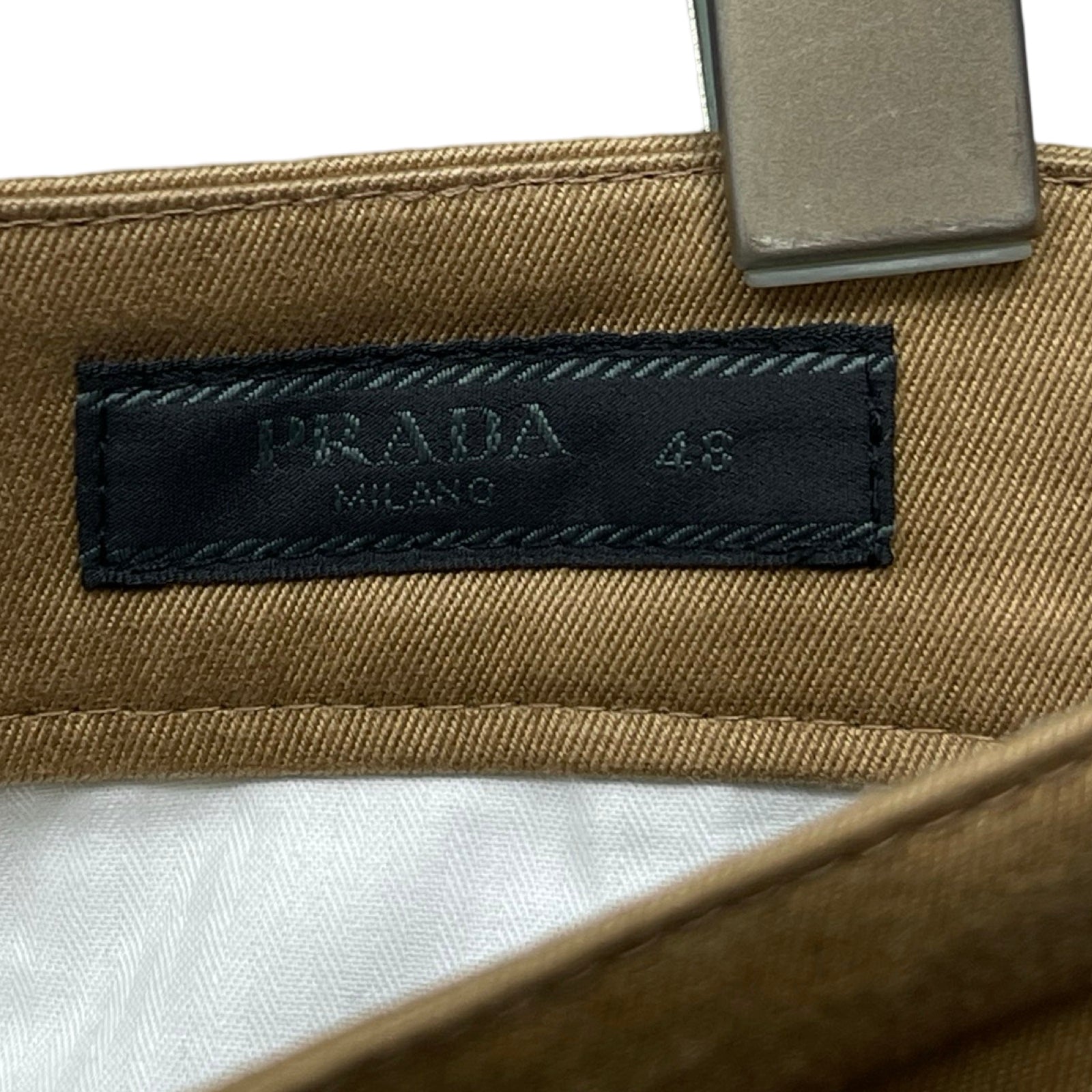 PRADA 2021SS Cargo Chino Long Pants SPH130 S211 1UPX Size 48