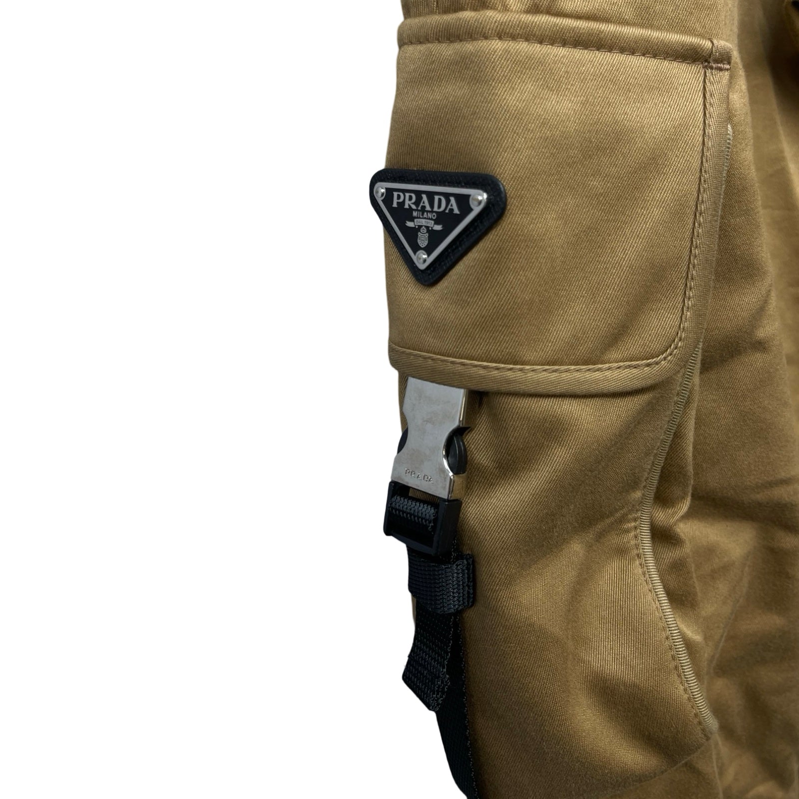 PRADA 2021SS Cargo Chino Long Pants SPH130 S211 1UPX Size 48