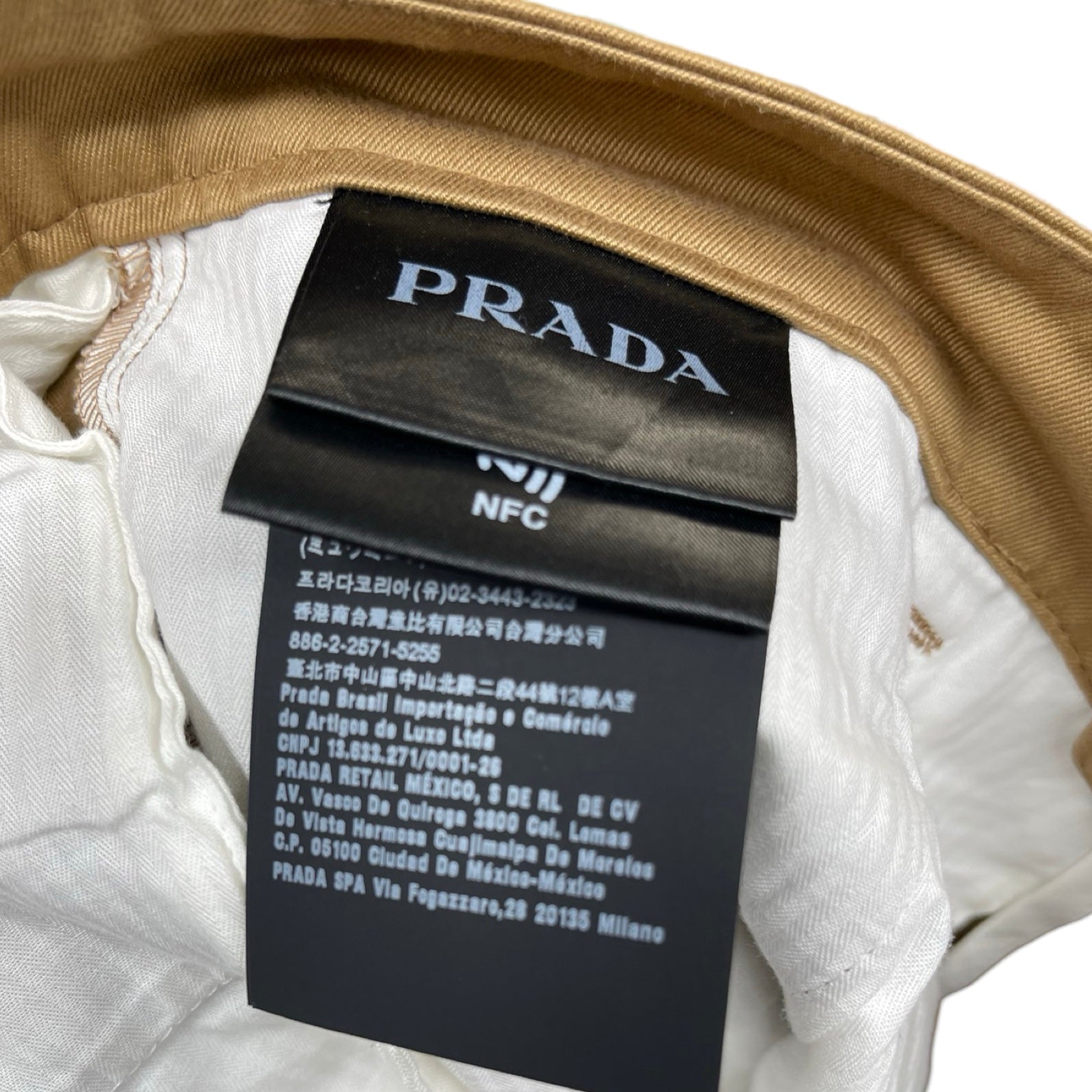 PRADA 2021SS Cargo Chino Long Pants SPH130 S211 1UPX Size 48