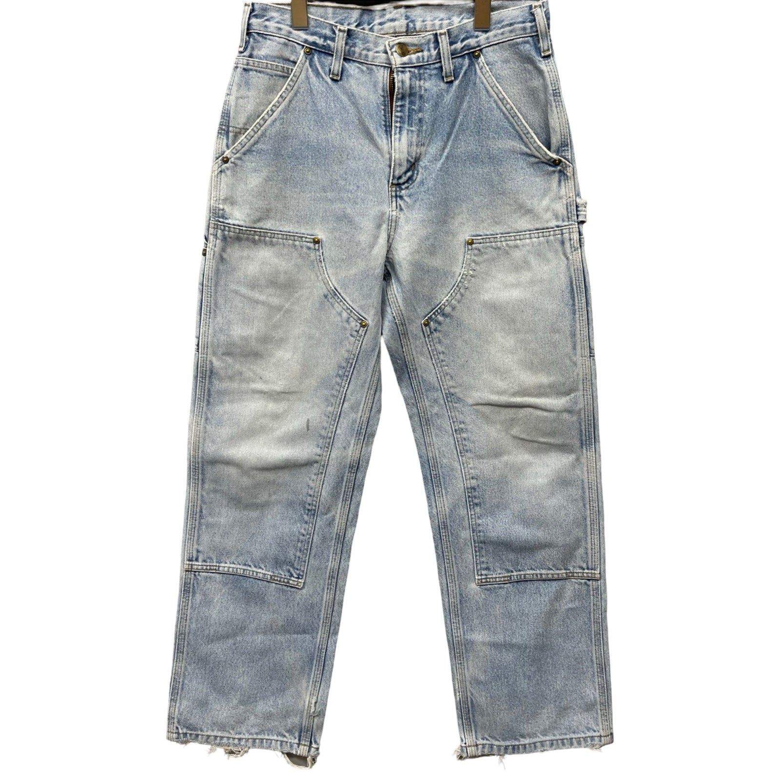 Carhartt Double Knee Denim Painter Pants Size 30×30