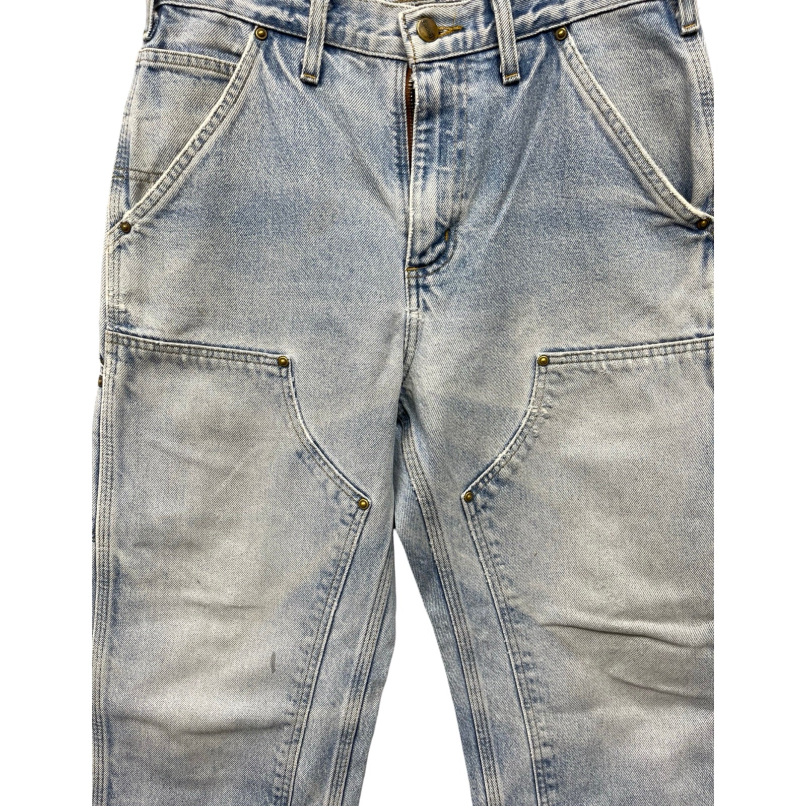 Carhartt Double Knee Denim Painter Pants Size 30×30