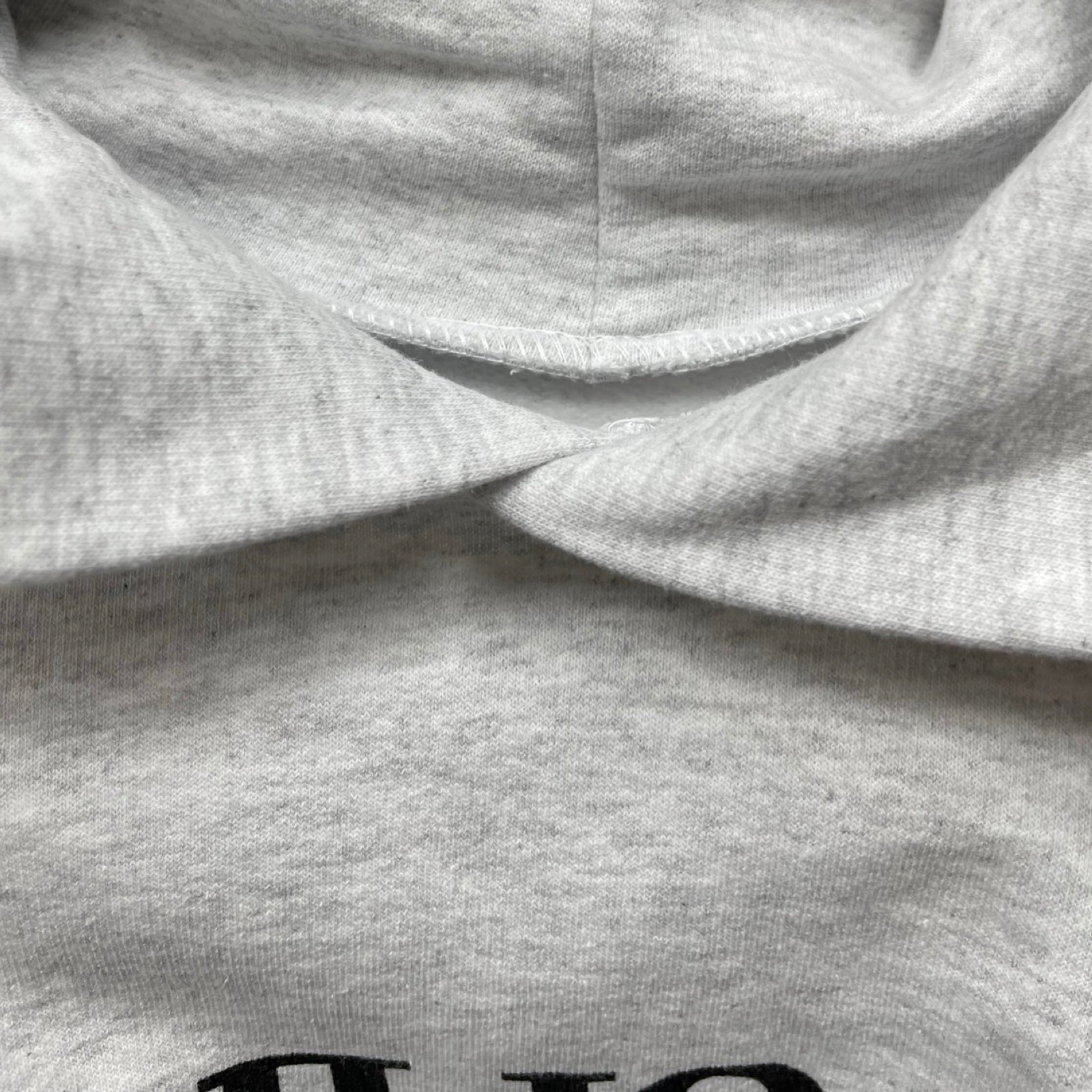 YEEZY Gosha Black Dog Heather Grey Hoodie Size 3