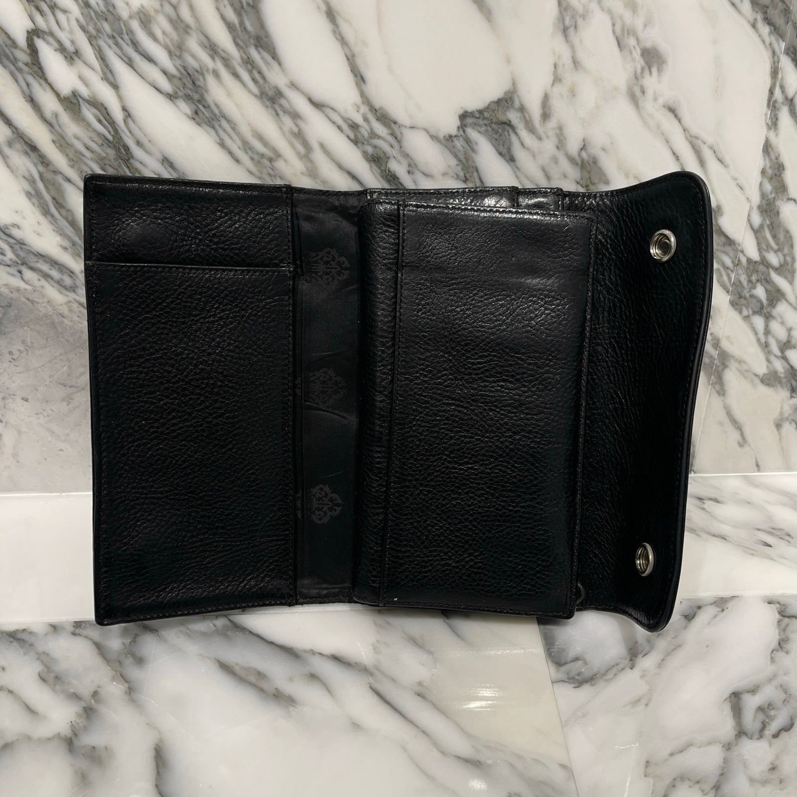 CHROME HEARTS Wave Cross Ball Wallet