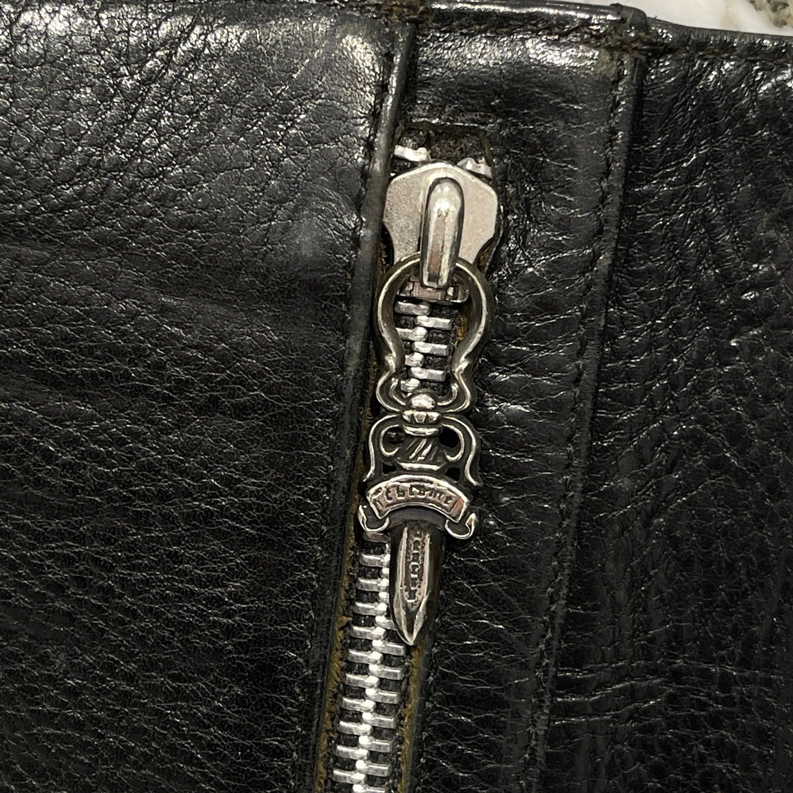 CHROME HEARTS Wave Cross Ball Wallet