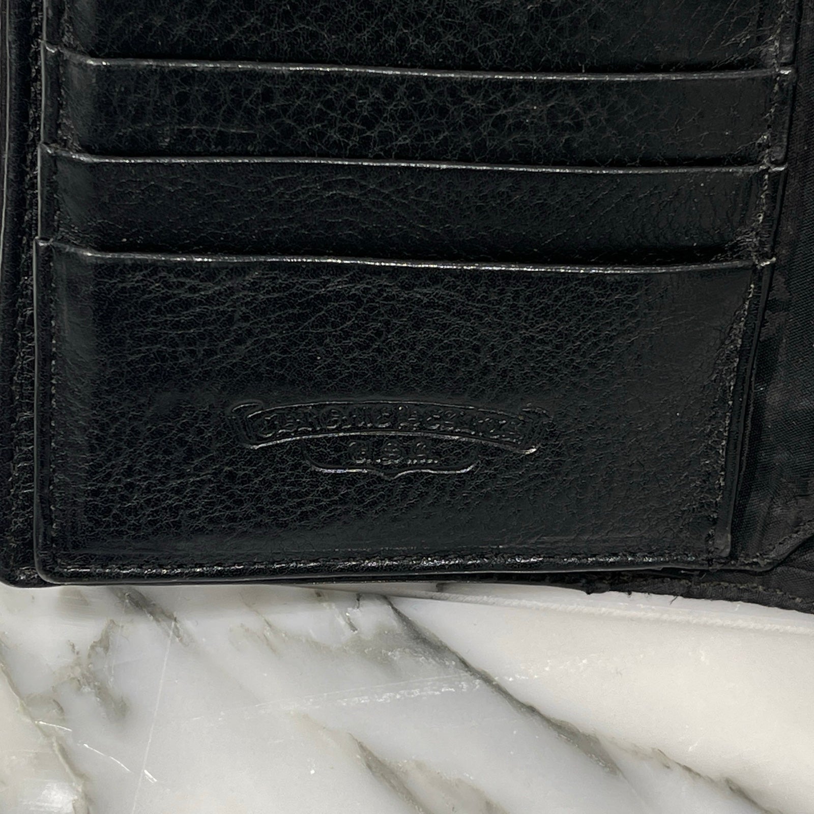 CHROME HEARTS Wave Cross Ball Wallet