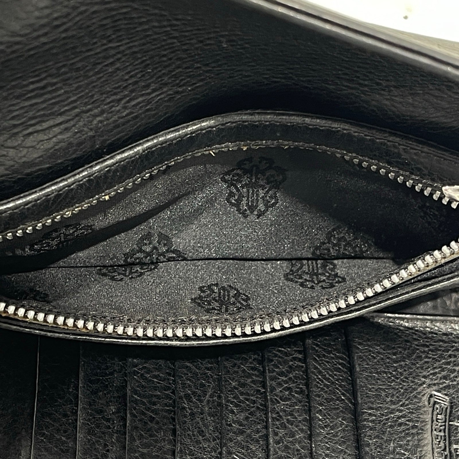 CHROME HEARTS Wave Cross Ball Wallet