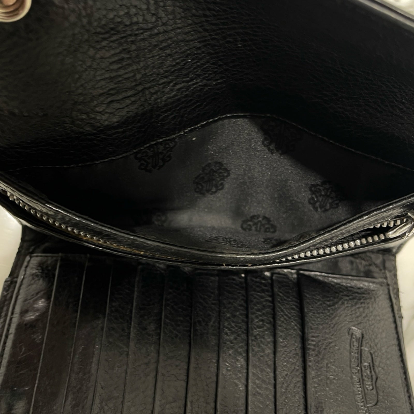 CHROME HEARTS Wave Cross Ball Wallet