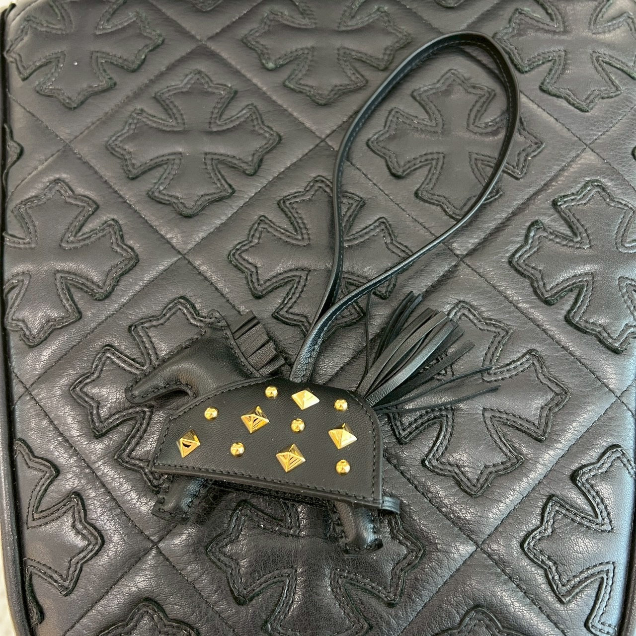 HERMES Rodeo Charm Robeo Rock PM K刻印 エルメス ロデオ チャーム ロベオ・ロック PM