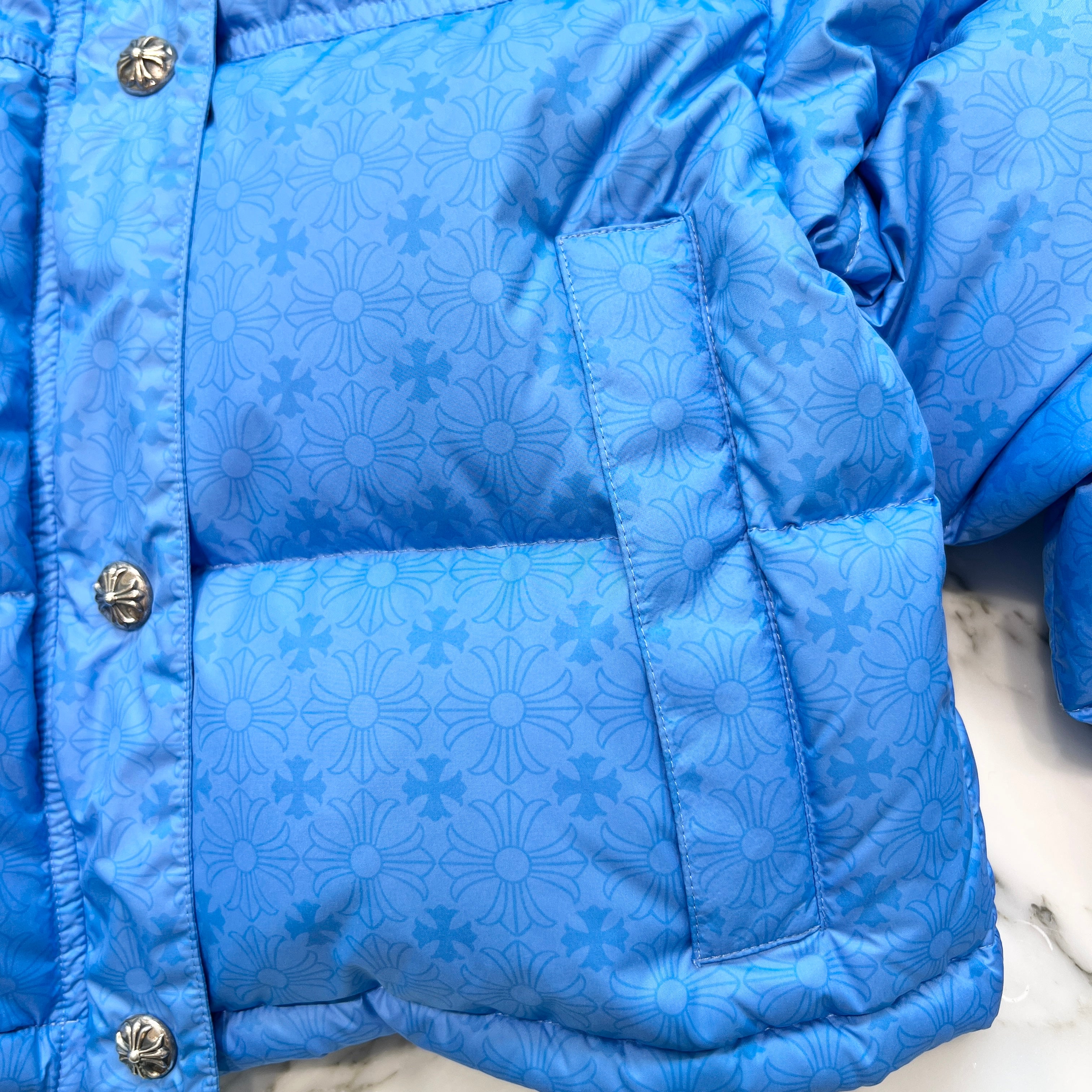 CHROME HEARTS CH Plus Stiff Down Jacket Size S クロムハーツ CHプラス スティッフ ダウンジャケット サイズS